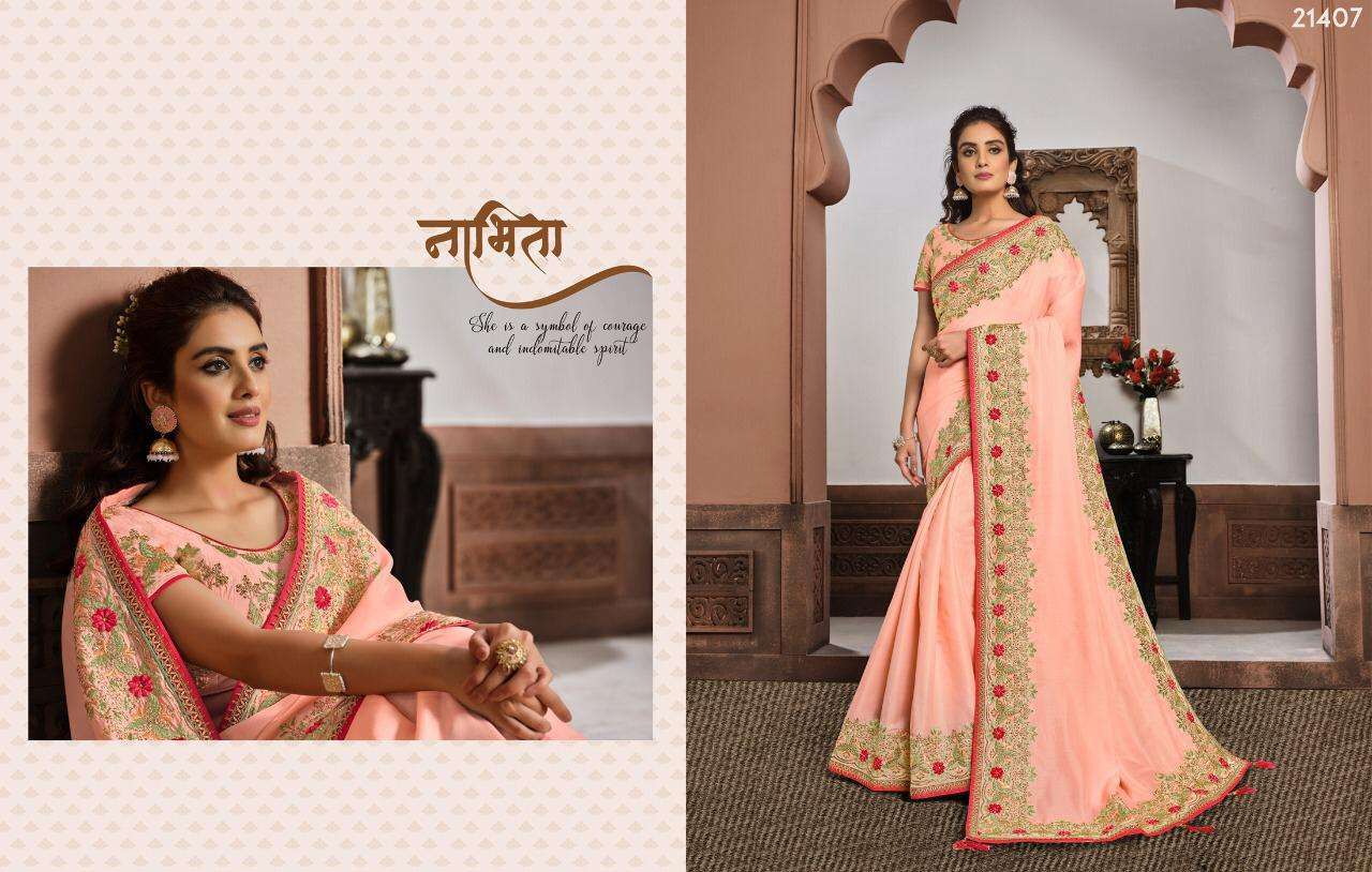 Mahotsav presents sharvari heavy embroidery work party wear sarees catalog 