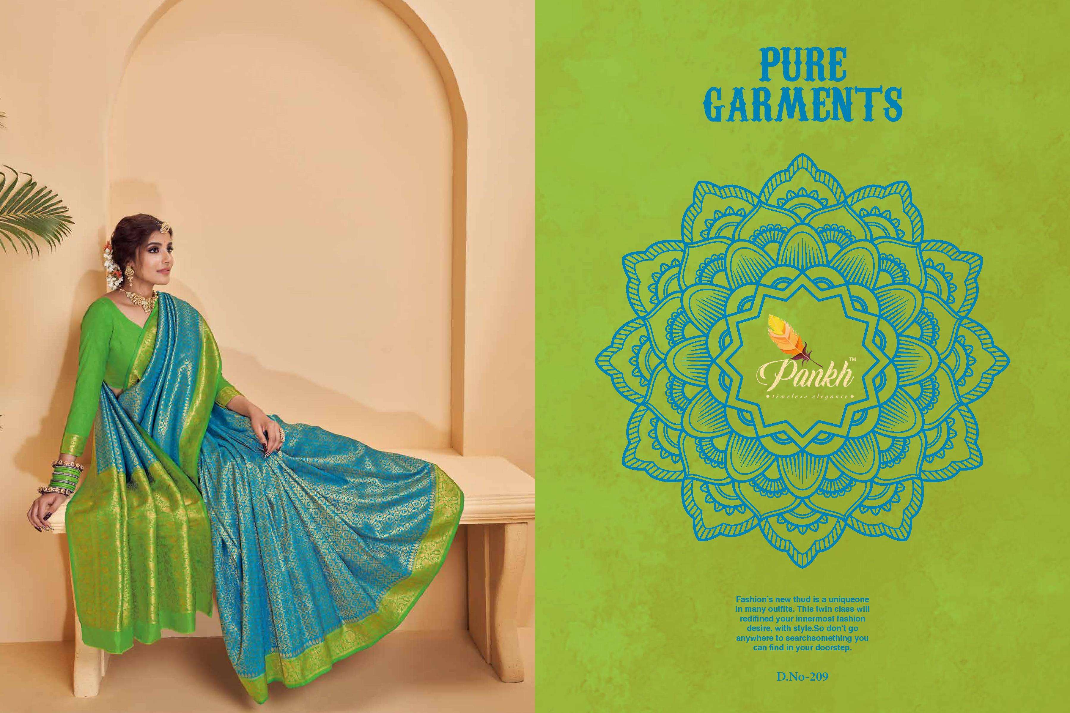PINK LOTUS CREATION PRESENTS AMBER SILK INDIAN WEDDING WEAR PURE BANARASI SILK SAREES CATALOG WHOLESALER AND EXPORTERS