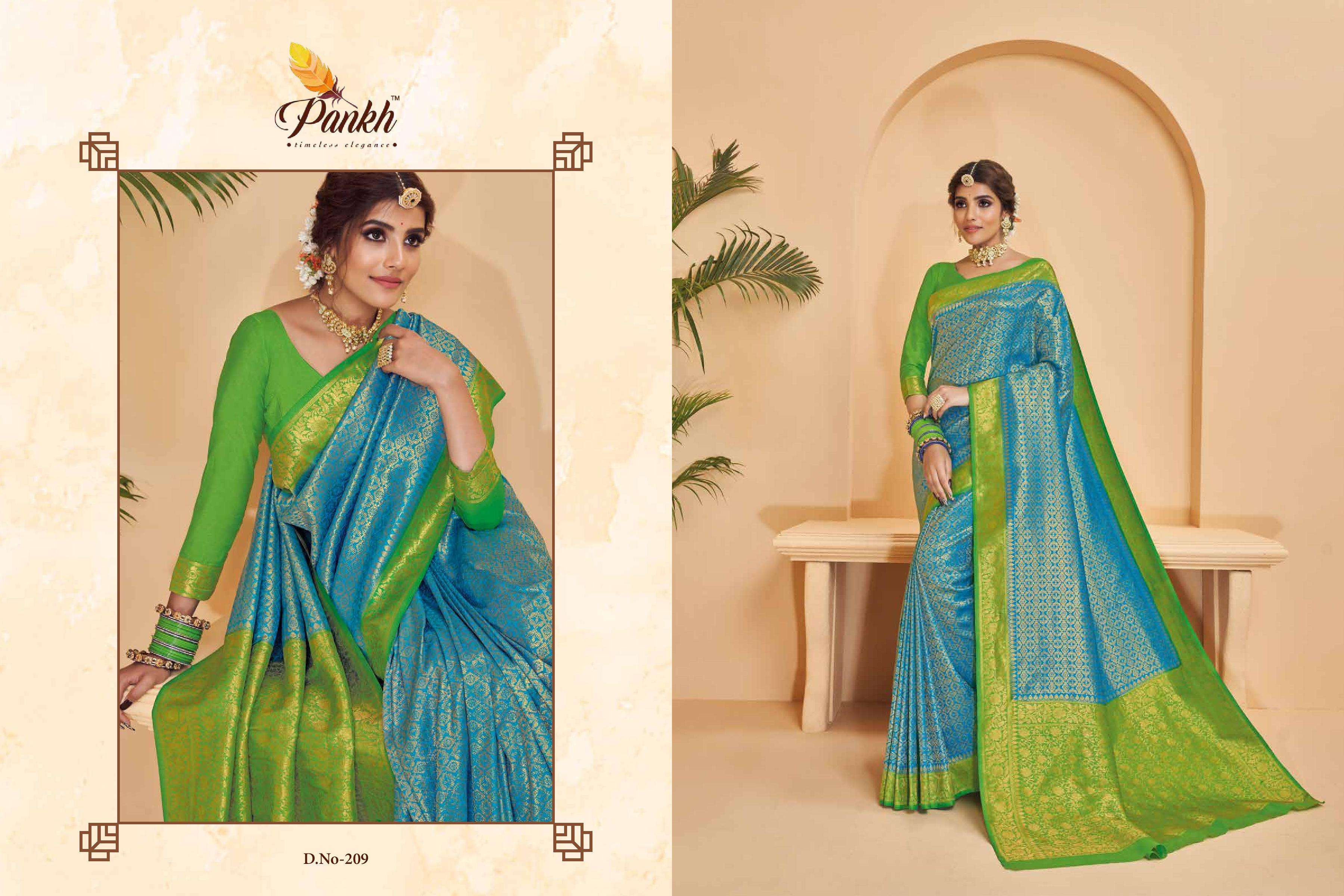 PINK LOTUS CREATION PRESENTS AMBER SILK INDIAN WEDDING WEAR PURE BANARASI SILK SAREES CATALOG WHOLESALER AND EXPORTERS