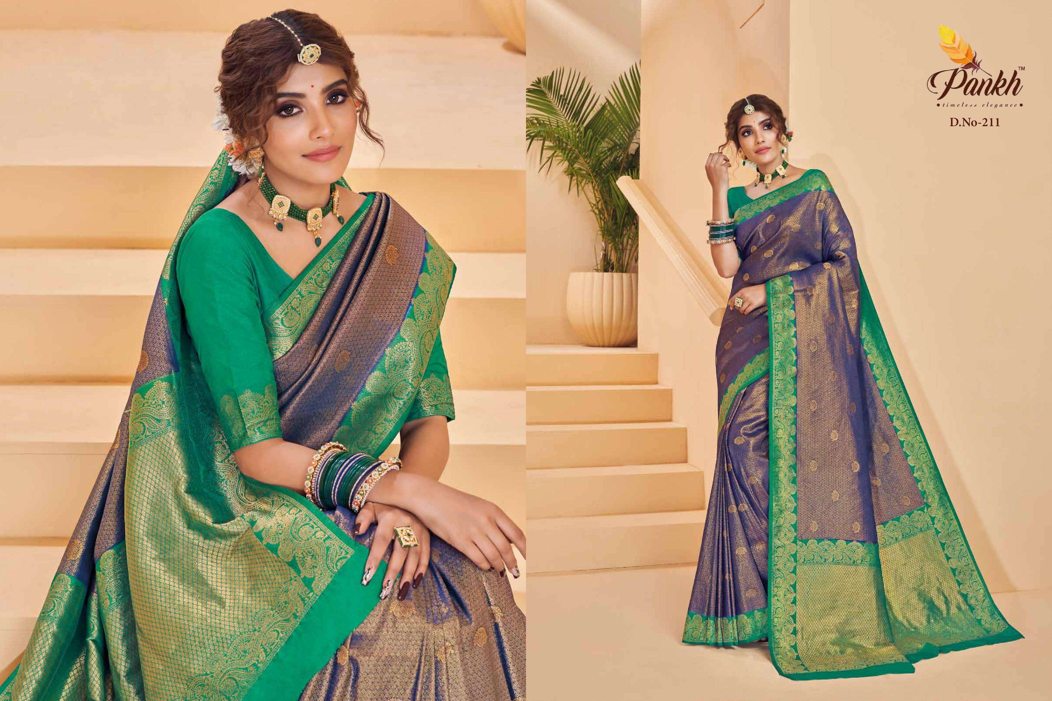 PINK LOTUS CREATION PRESENTS AMBER SILK INDIAN WEDDING WEAR PURE BANARASI SILK SAREES CATALOG WHOLESALER AND EXPORTERS