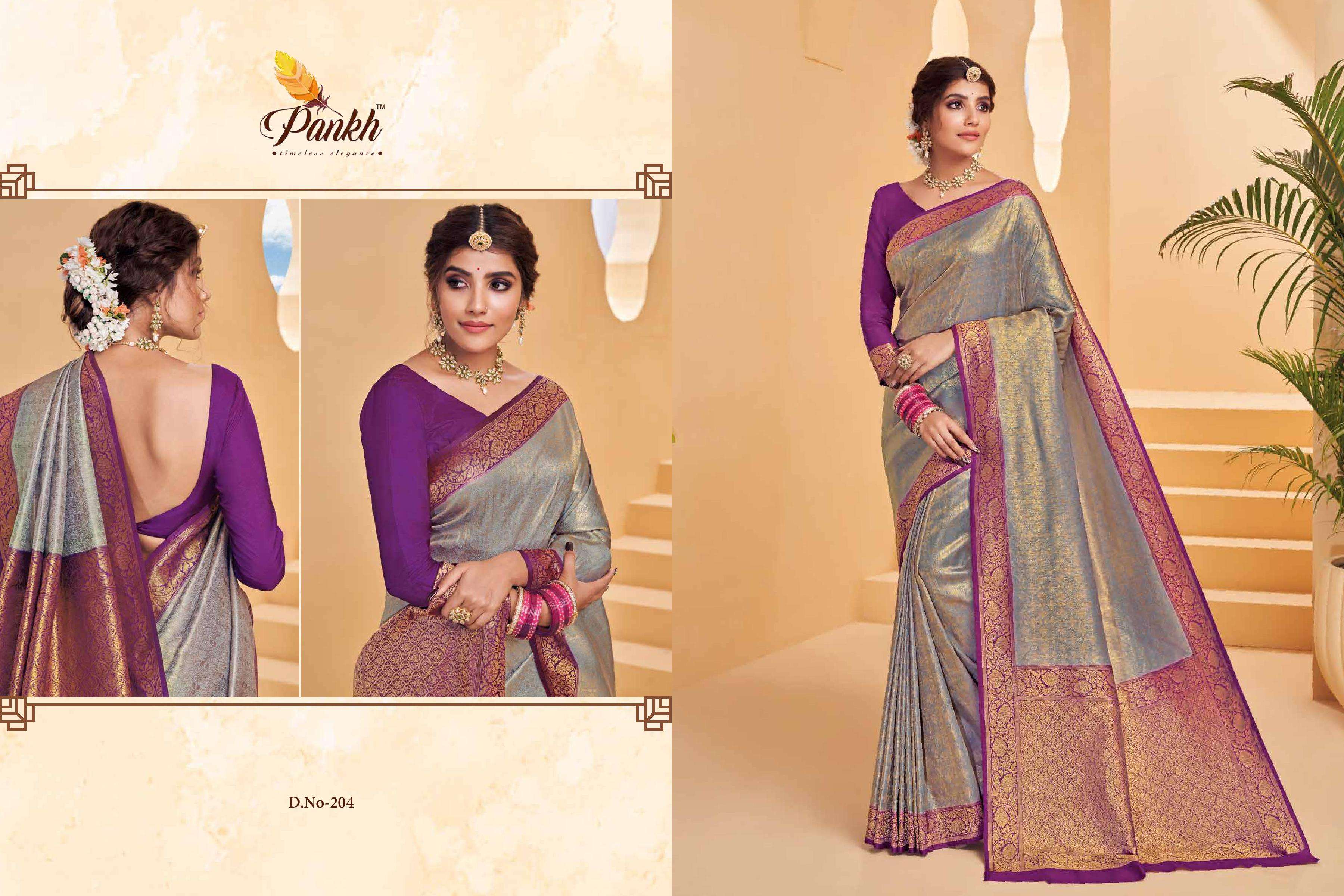 PINK LOTUS CREATION PRESENTS AMBER SILK INDIAN WEDDING WEAR PURE BANARASI SILK SAREES CATALOG WHOLESALER AND EXPORTERS