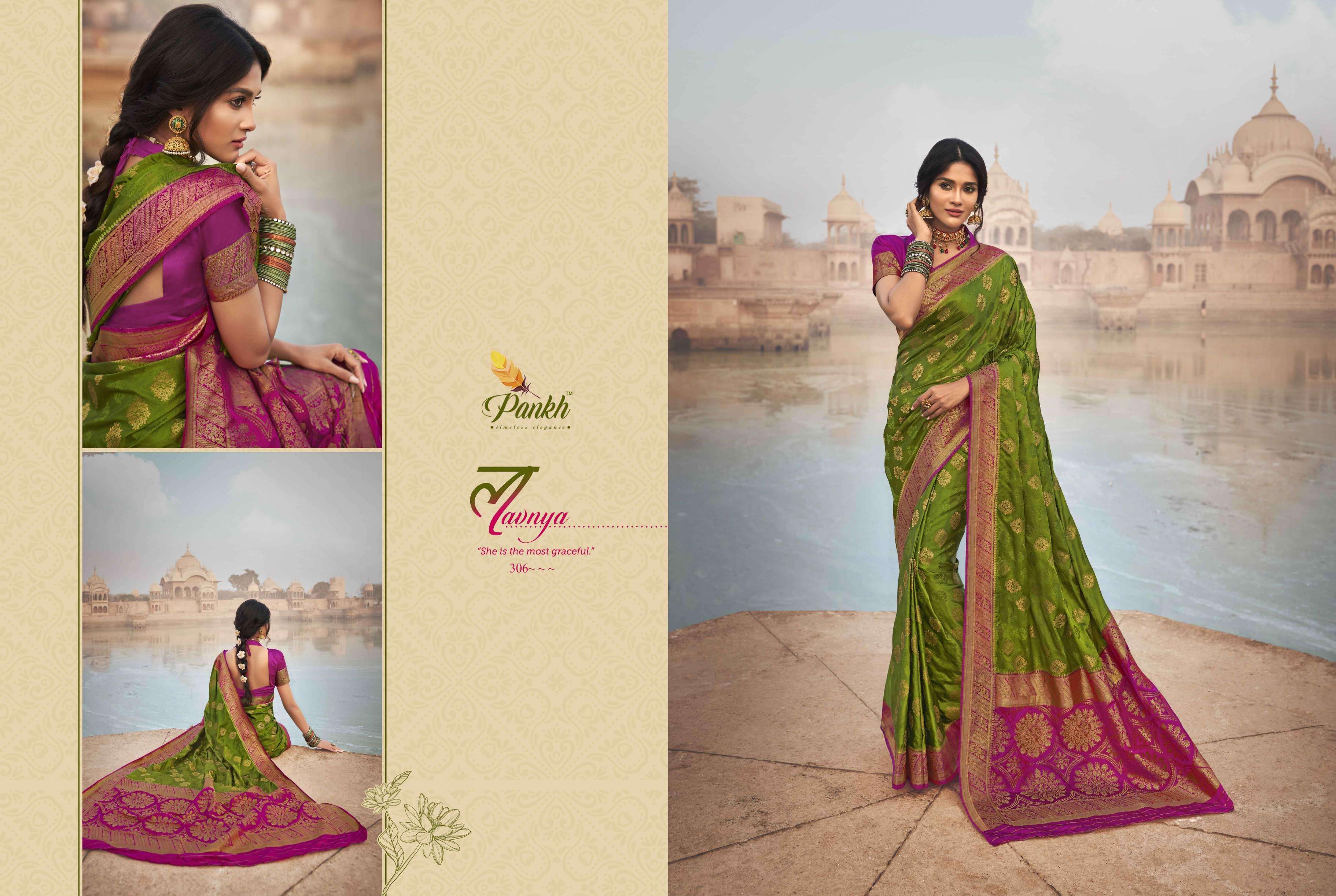 PINK LOTUS CREATION PRESENTS RUBY SILK INDIAN WEDDING WEAR PURE BANARASI SILK SAREES CATALOG WHOLESALER AND EXPORTERS