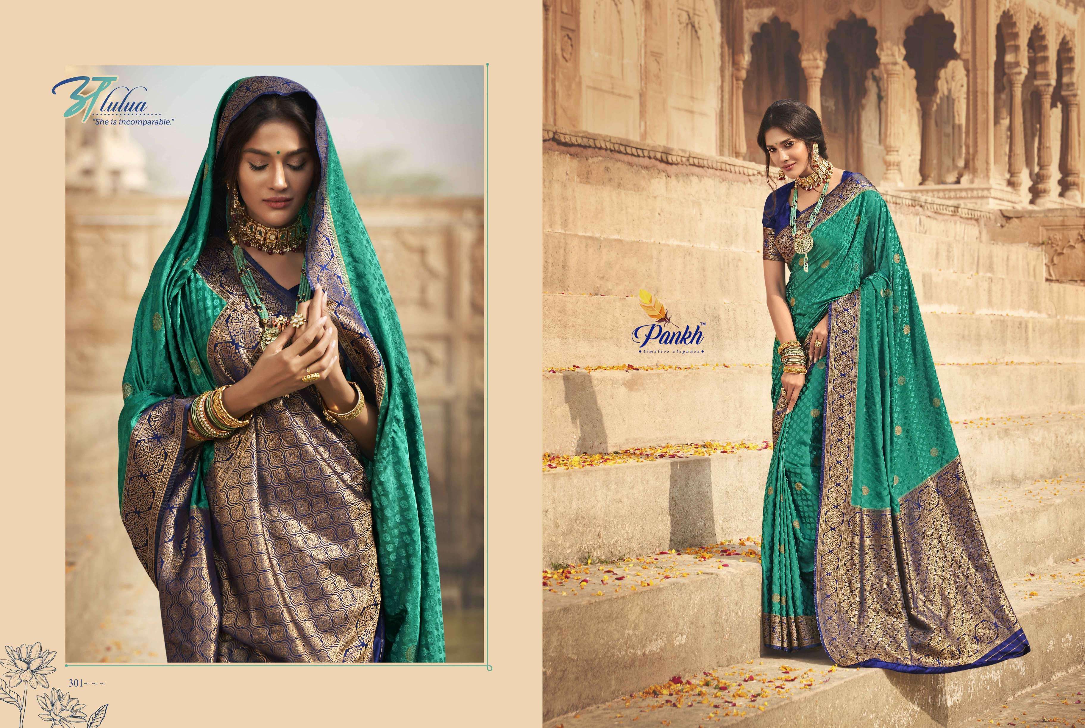 PINK LOTUS CREATION PRESENTS RUBY SILK INDIAN WEDDING WEAR PURE BANARASI SILK SAREES CATALOG WHOLESALER AND EXPORTERS