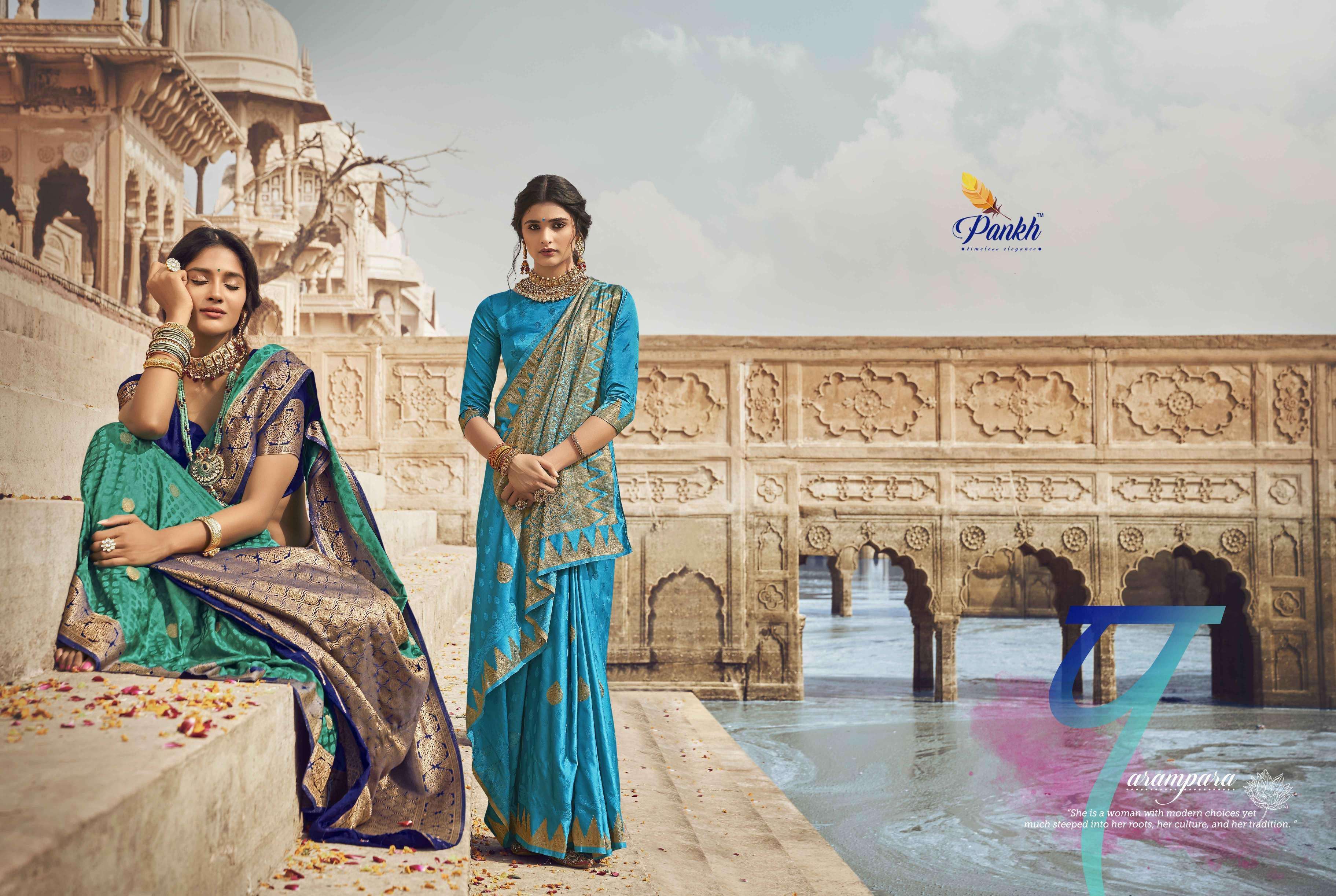 PINK LOTUS CREATION PRESENTS RUBY SILK INDIAN WEDDING WEAR PURE BANARASI SILK SAREES CATALOG WHOLESALER AND EXPORTERS