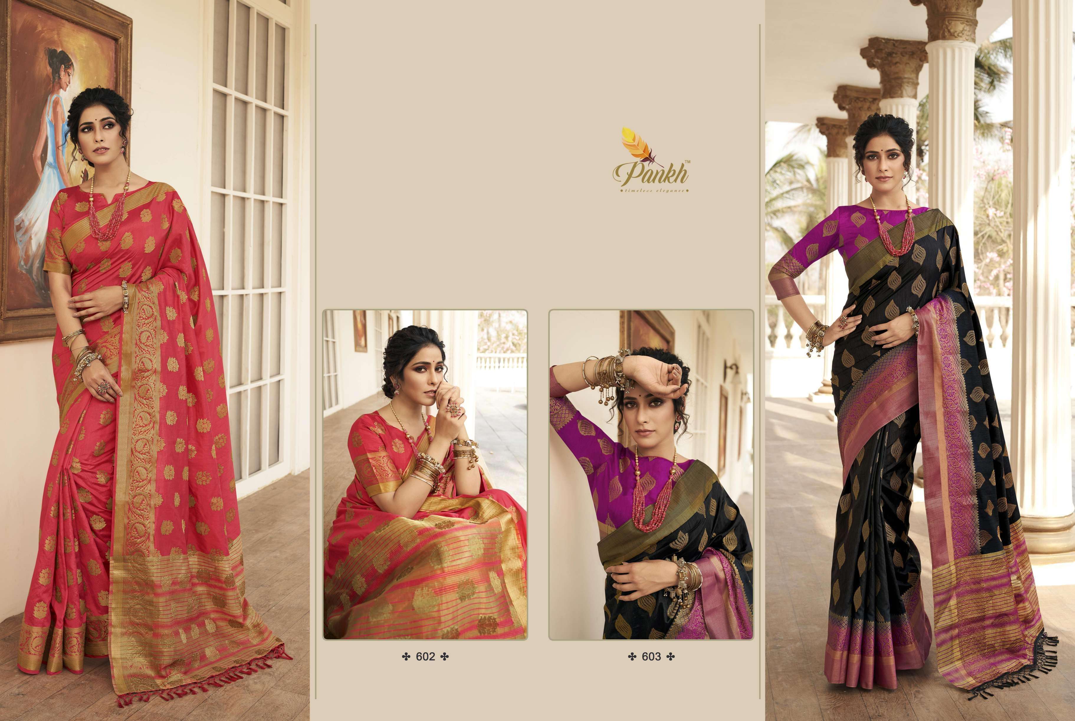 PINK LOTUS CREATION PRESENTS RUCHI SILK INDIAN TRADITIONAL WEAR PURE BANARASI SILK SAREES CATALOG WHOLESALER AND EXPORTERS