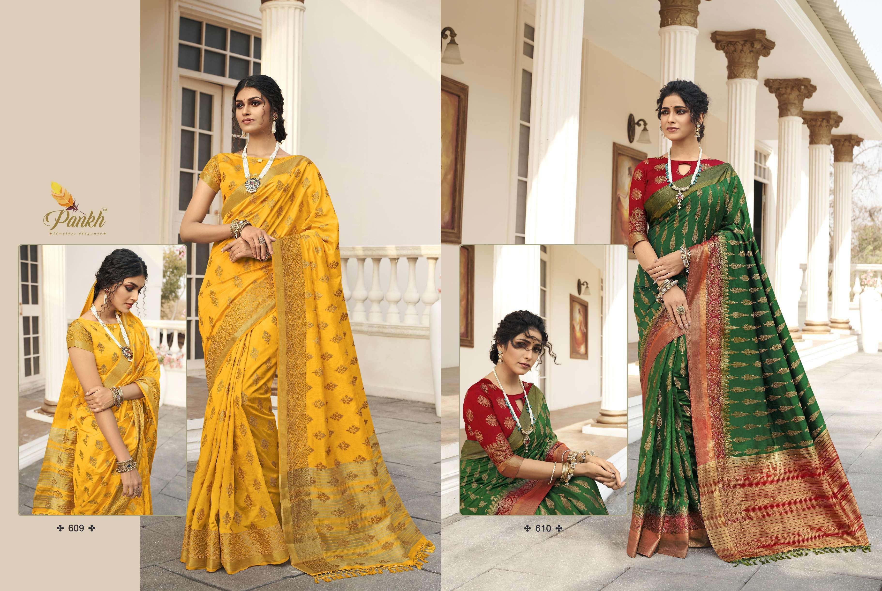 PINK LOTUS CREATION PRESENTS RUCHI SILK INDIAN TRADITIONAL WEAR PURE BANARASI SILK SAREES CATALOG WHOLESALER AND EXPORTERS