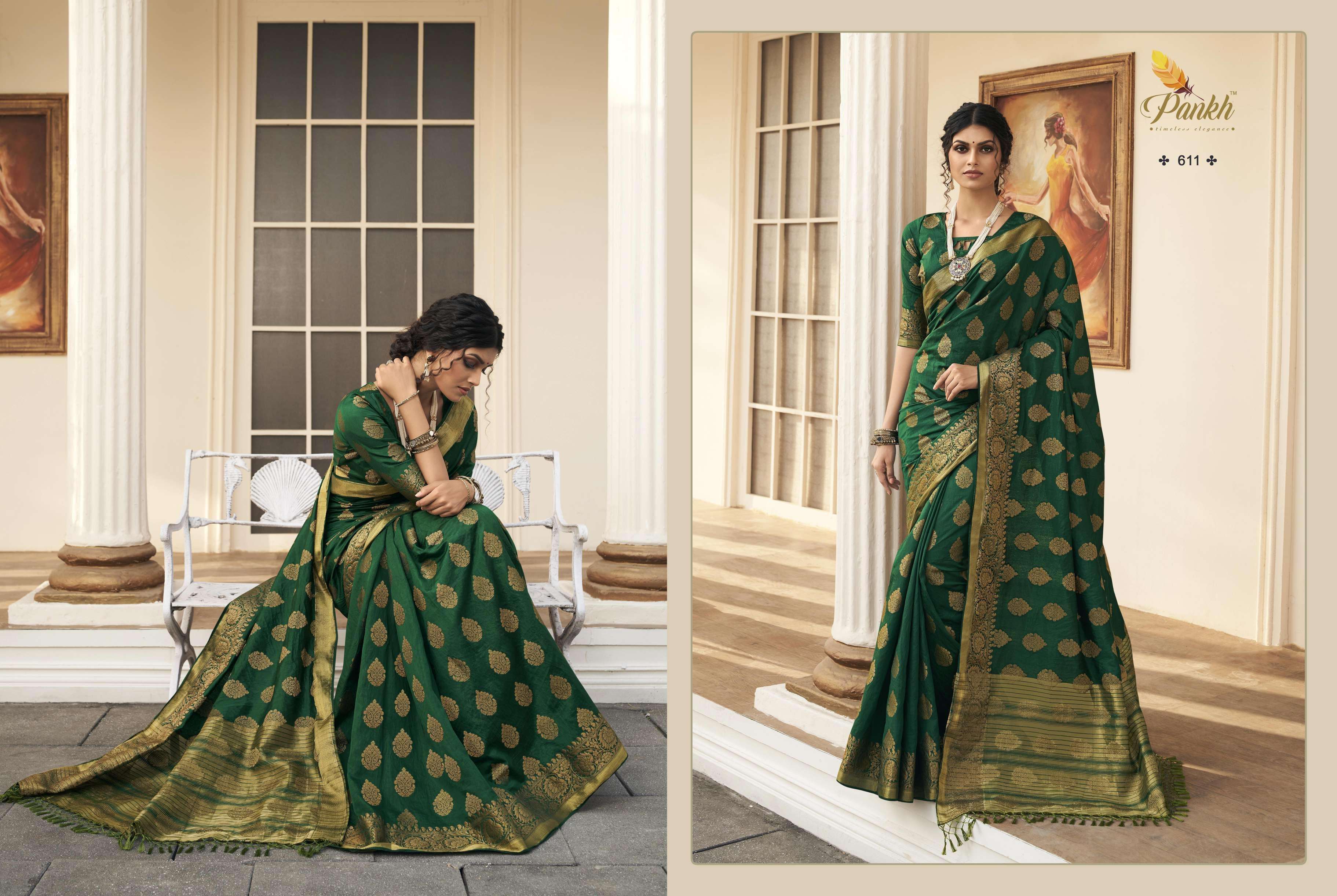 PINK LOTUS CREATION PRESENTS RUCHI SILK INDIAN TRADITIONAL WEAR PURE BANARASI SILK SAREES CATALOG WHOLESALER AND EXPORTERS