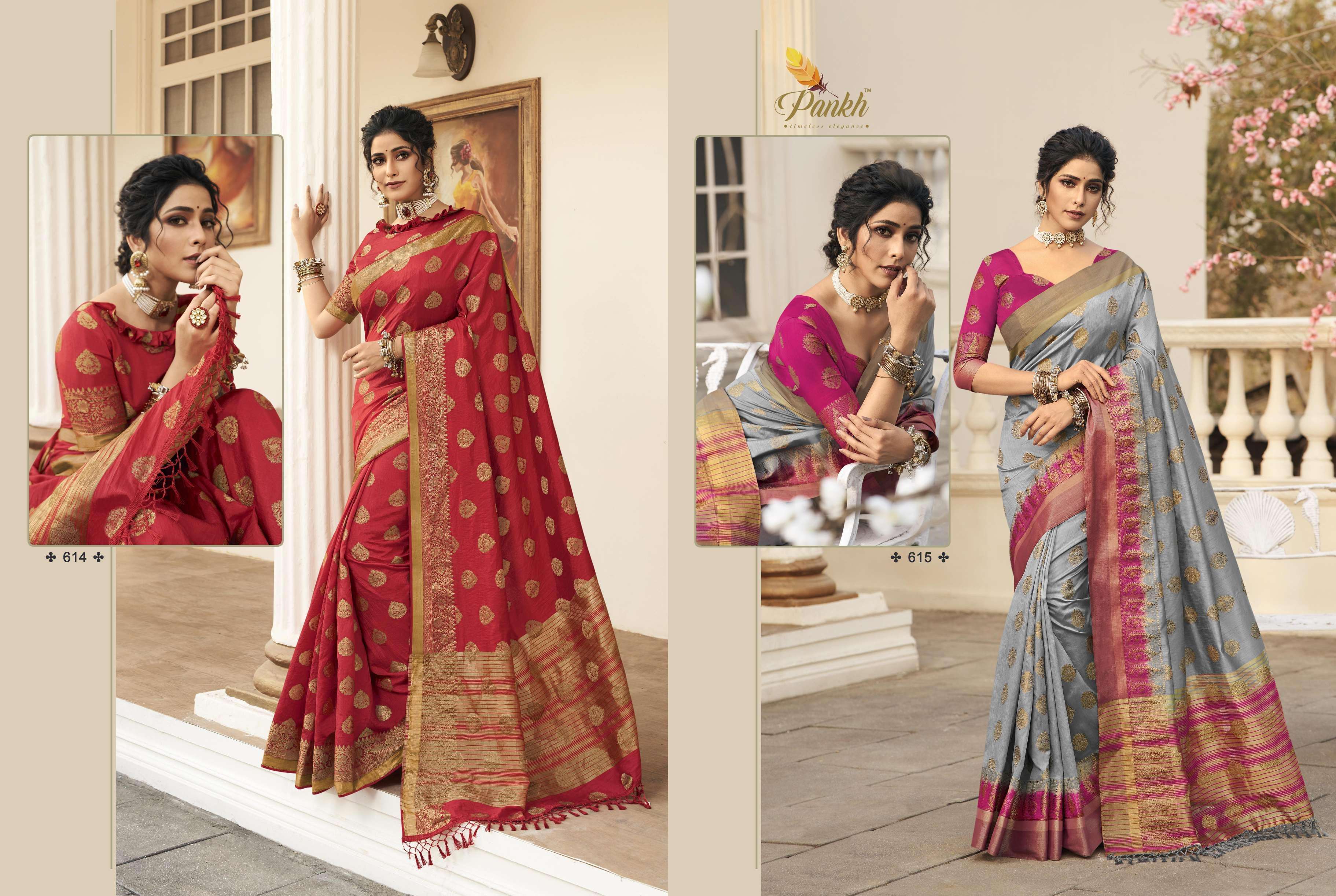 PINK LOTUS CREATION PRESENTS RUCHI SILK INDIAN TRADITIONAL WEAR PURE BANARASI SILK SAREES CATALOG WHOLESALER AND EXPORTERS