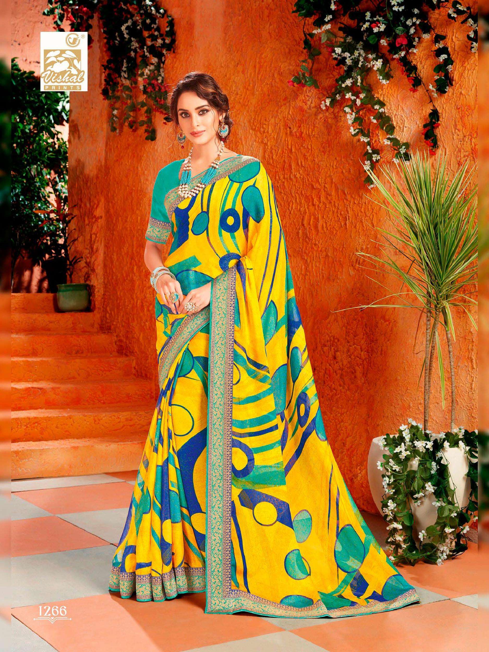 Vishal Prints Presents Signature Designer Printed Sarees Collection