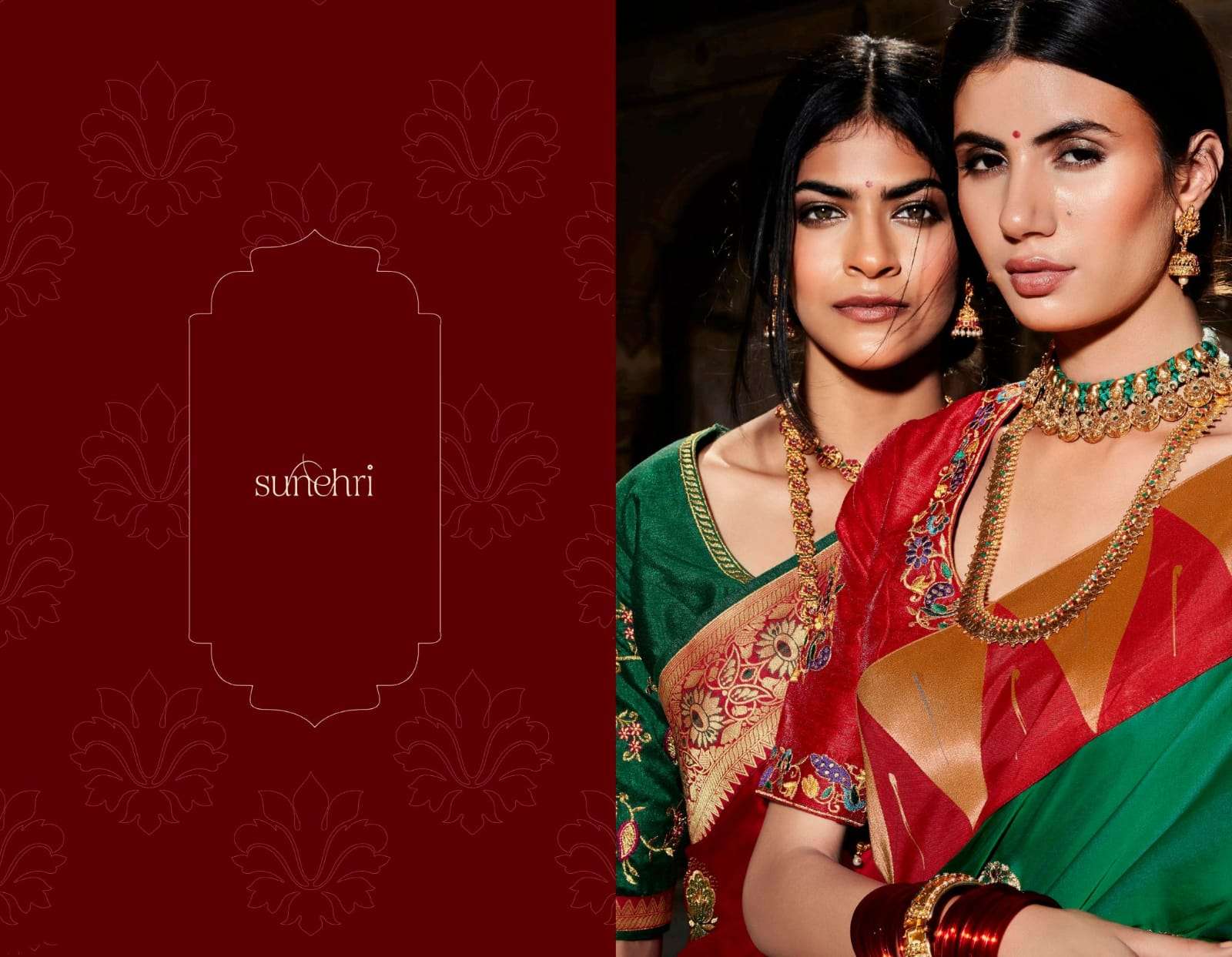 Kimora presents sunehri vol-16 exclusive designer party wear sarees catalog collection 