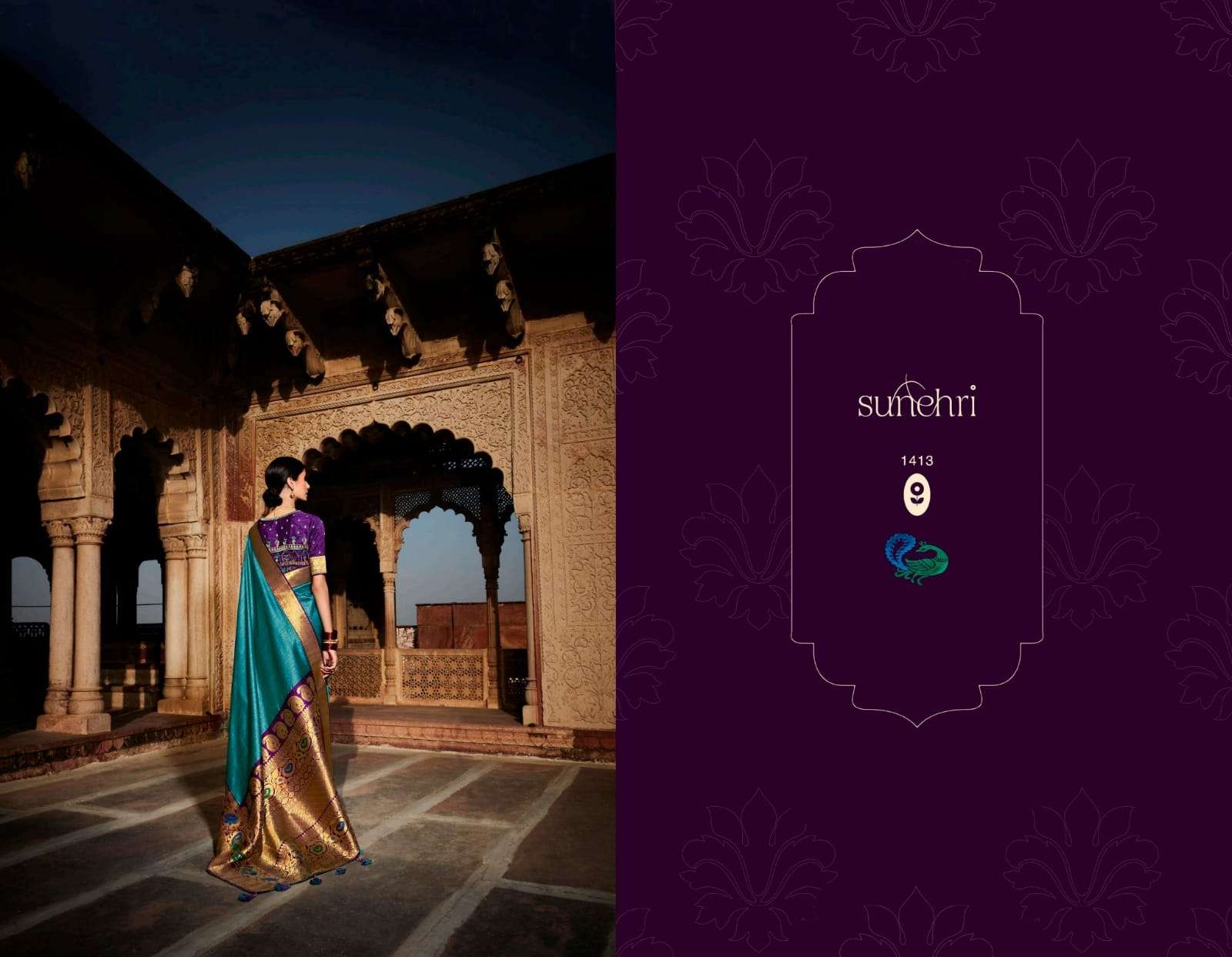 Kimora presents sunehri vol-16 exclusive designer party wear sarees catalog collection 