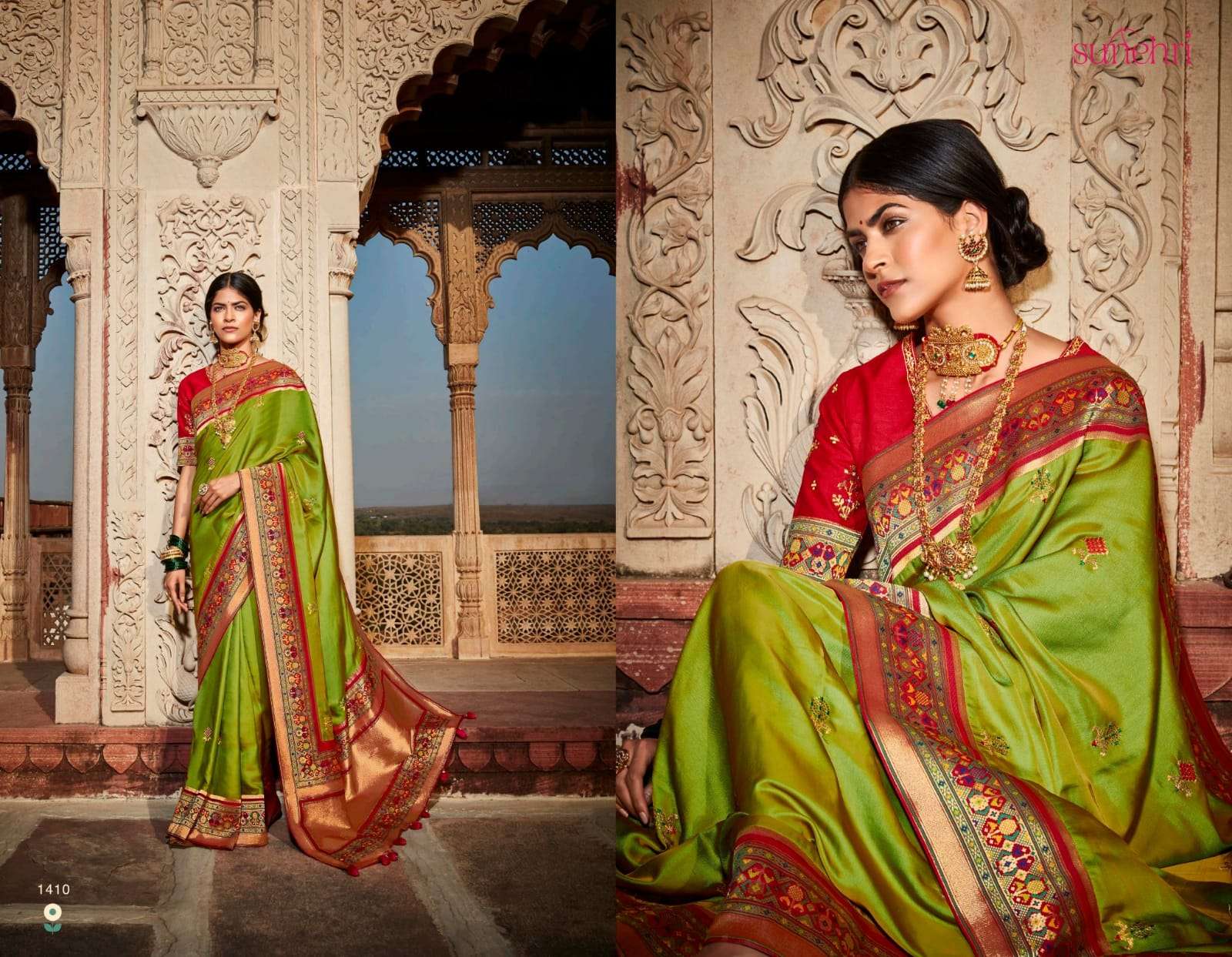 Kimora presents sunehri vol-16 exclusive designer party wear sarees catalog collection 