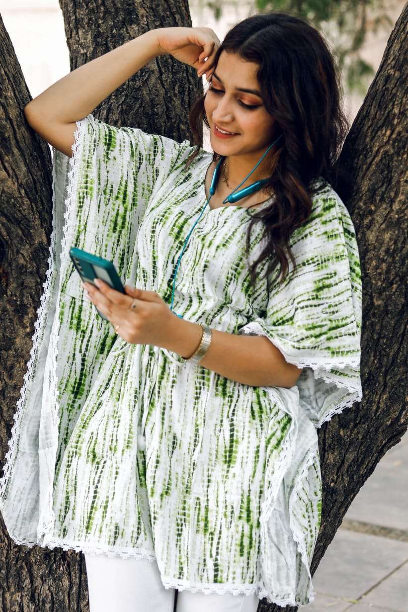 Lt presents kaftans poncho Rayon short top catalog collection 