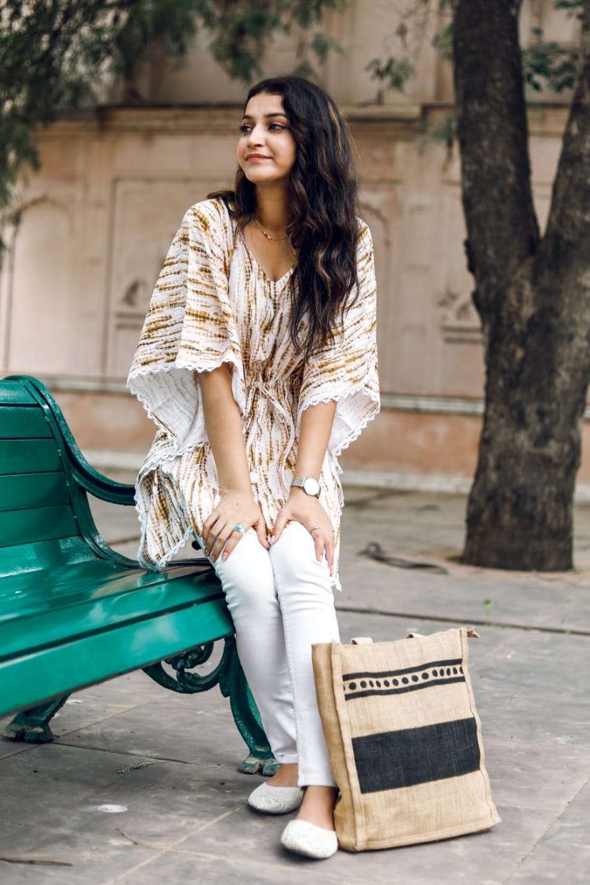 Lt presents kaftans poncho Rayon short top catalog collection 