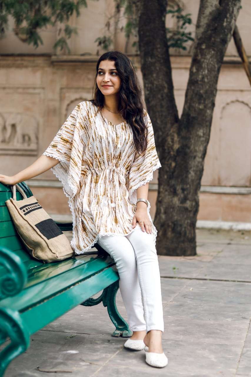 Lt presents kaftans poncho Rayon short top catalog collection 