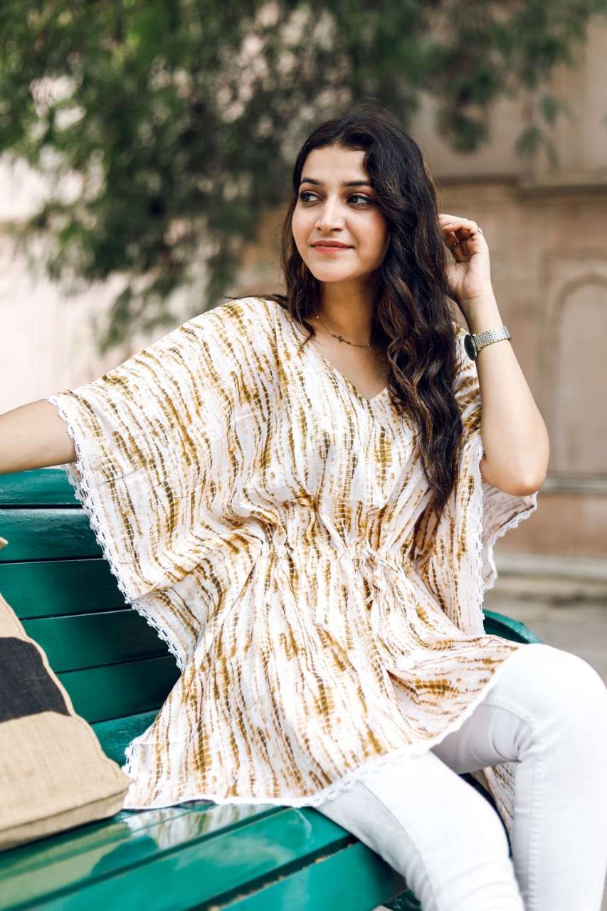 Lt presents kaftans poncho Rayon short top catalog collection 