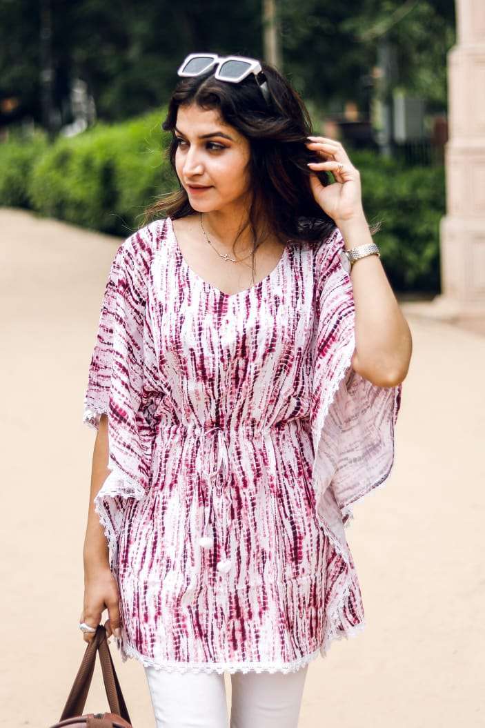 Lt presents kaftans poncho Rayon short top catalog collection 