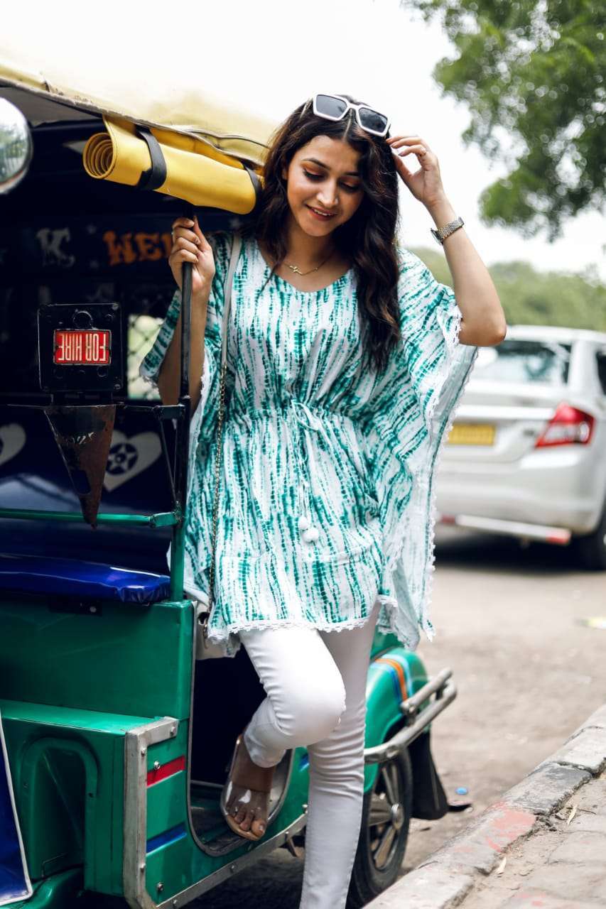 Lt presents kaftans poncho Rayon short top catalog collection 