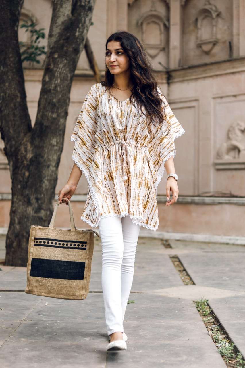 Lt presents kaftans poncho Rayon short top catalog collection 