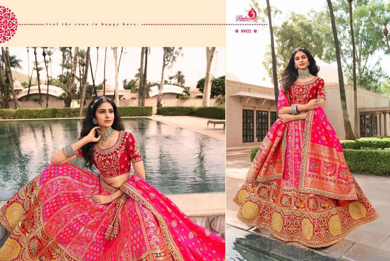 Buy Stylish Navy Blue Banarasi Silk and Jacquard Designer Lehenga with  Banarasi Silk Dupatta at best price - Gitanjali Fashions