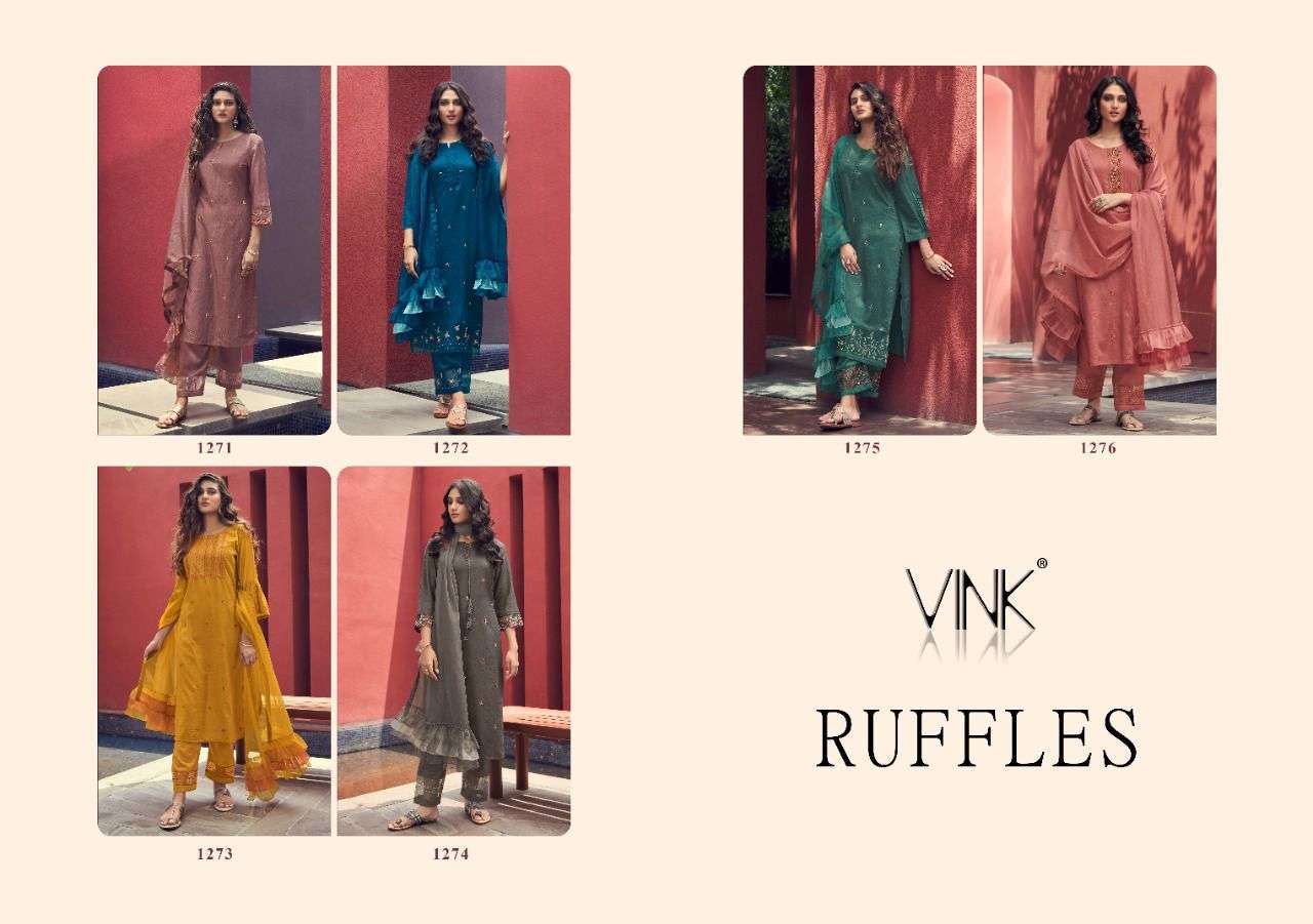 ruffles kurti