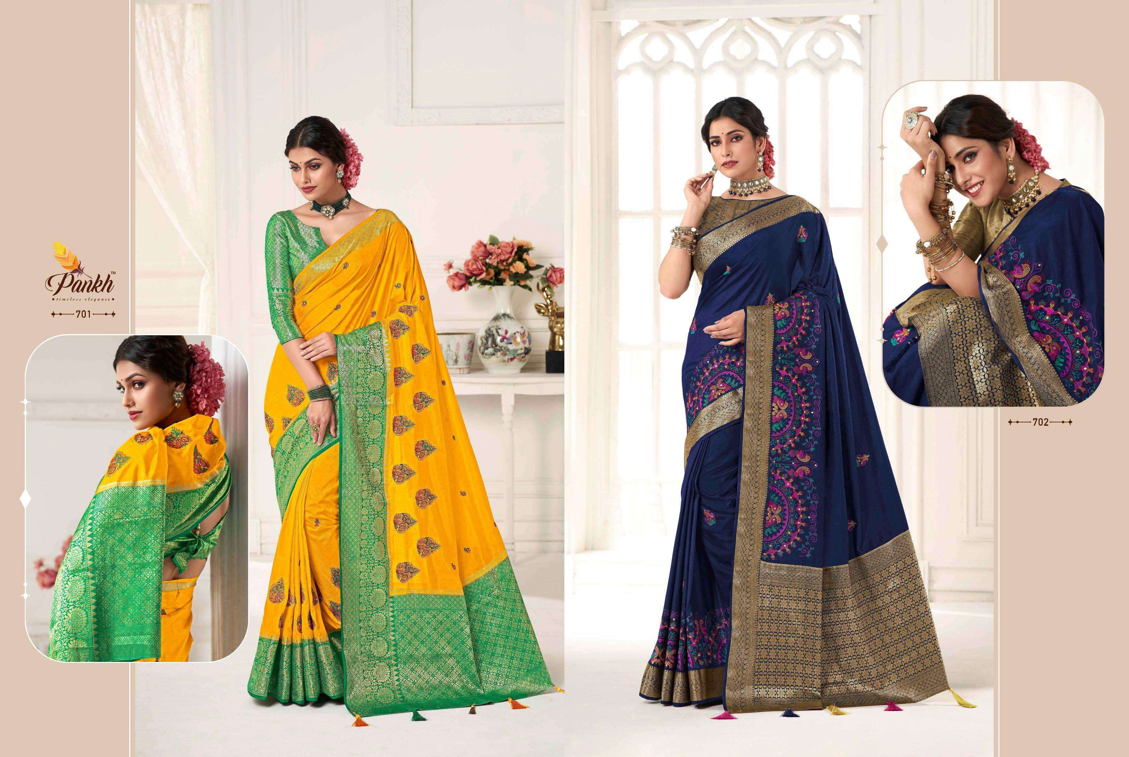 PINK LOTUS CREATION PRESENTS SHRINGAR VOL-1 INDIAN DESIGNER PURE SILK SAREES CATALOG WHOLESALER AND EXPORTERS