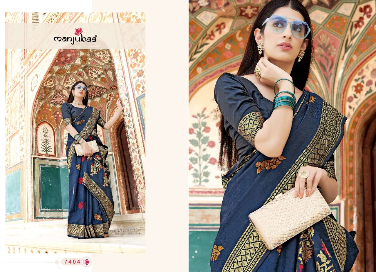 MANJUBAA PRESENTS MANORAMA SILK SOFT BANARASI SATIN SILK DESIGNER SAREES CATALOG WHOLESALER
