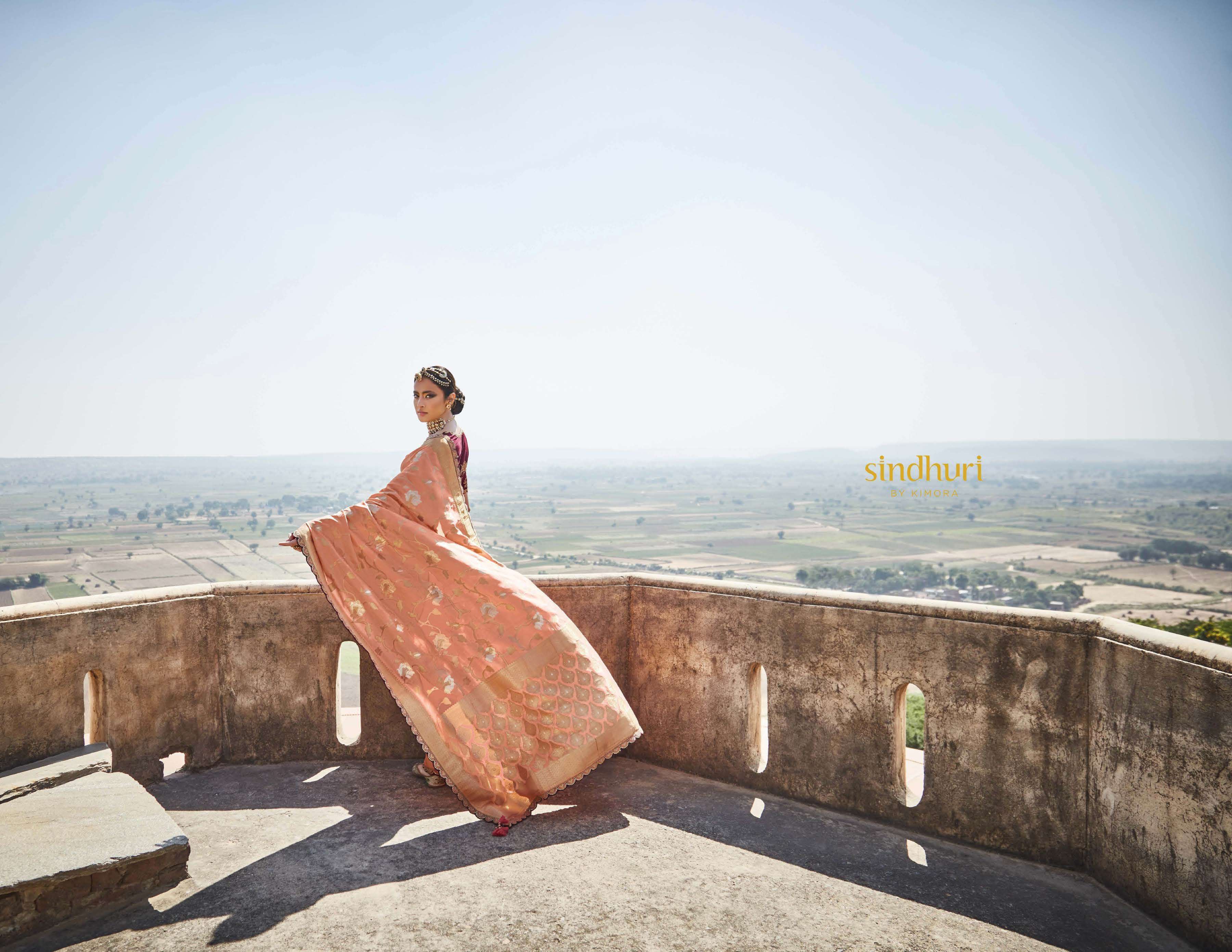 KIMORA SAREES PRESENTS RANI 101-109 SERIES SILK WEDDING SAREE INDIAN FESTIVE WEAR SAREES CATALOG WHOLESALER