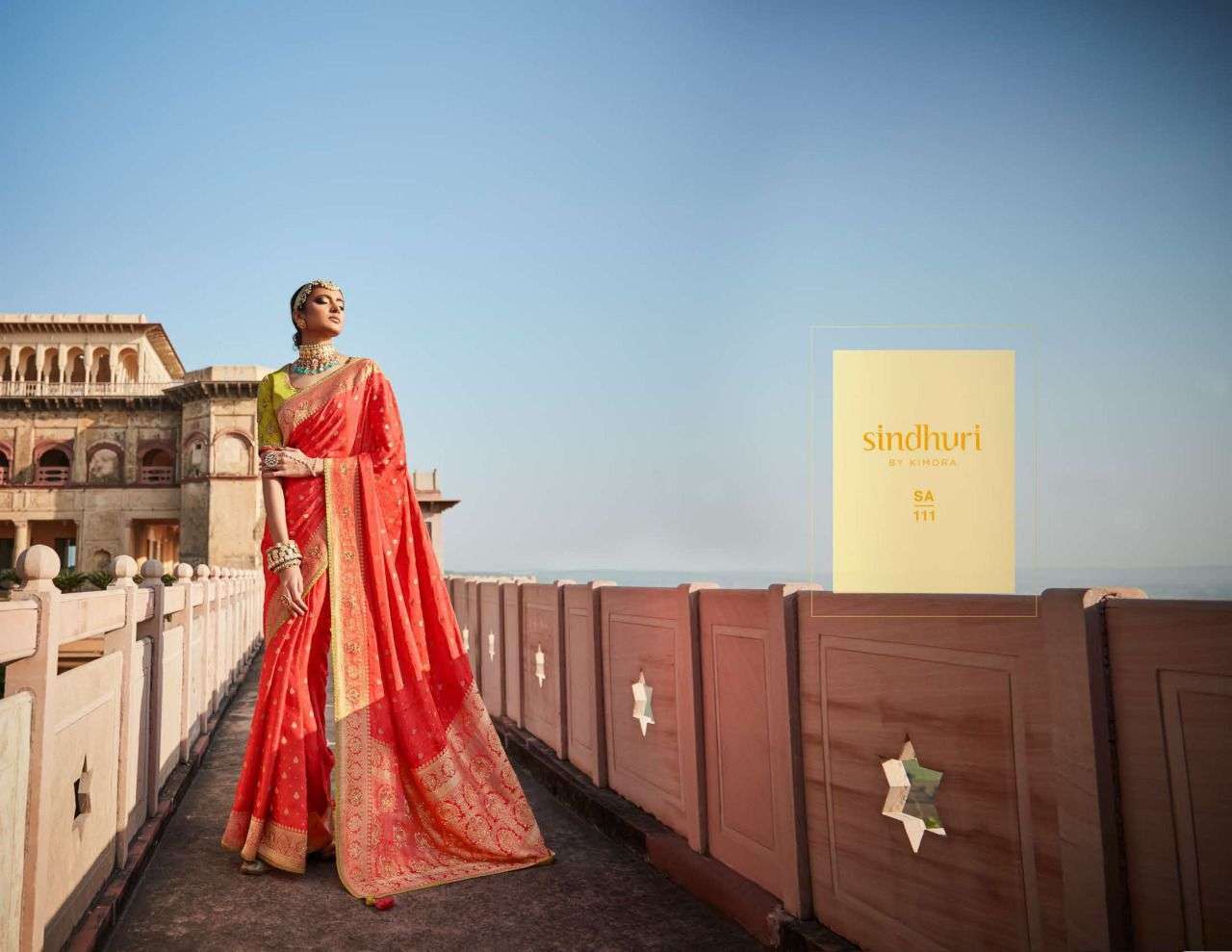 Kimora presents Rajkumari dola silk bridal exclusive designer sarees catalog collection 