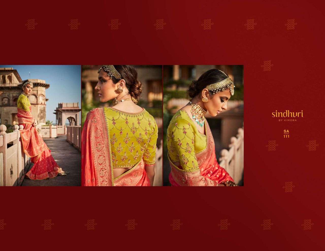 Kimora presents Rajkumari dola silk bridal exclusive designer sarees catalog collection 