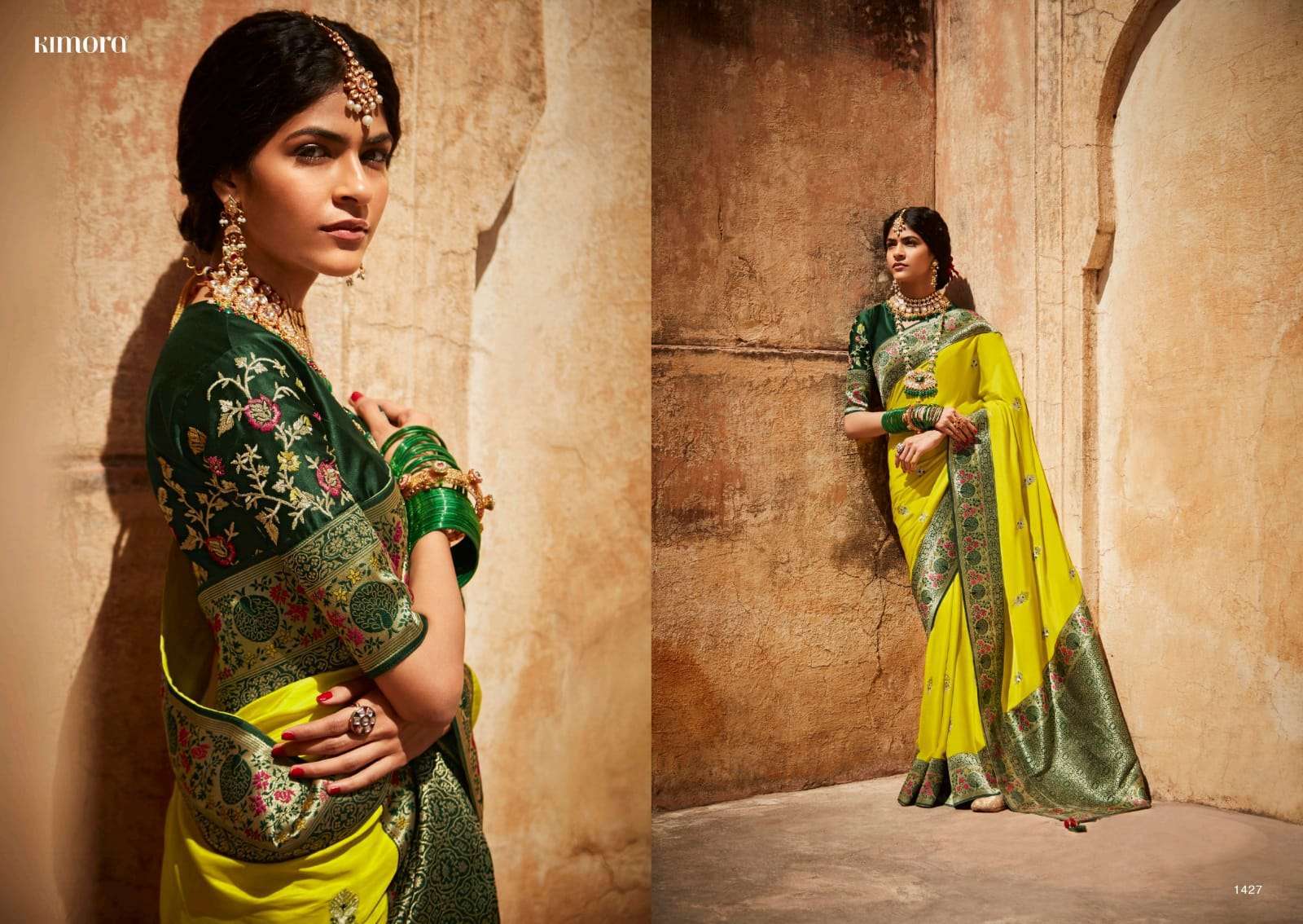 kimora presents sunheri vol 17 heavy designer indian culture wear sarees catalog wholesaler 0 2022 04 15 19 56 17