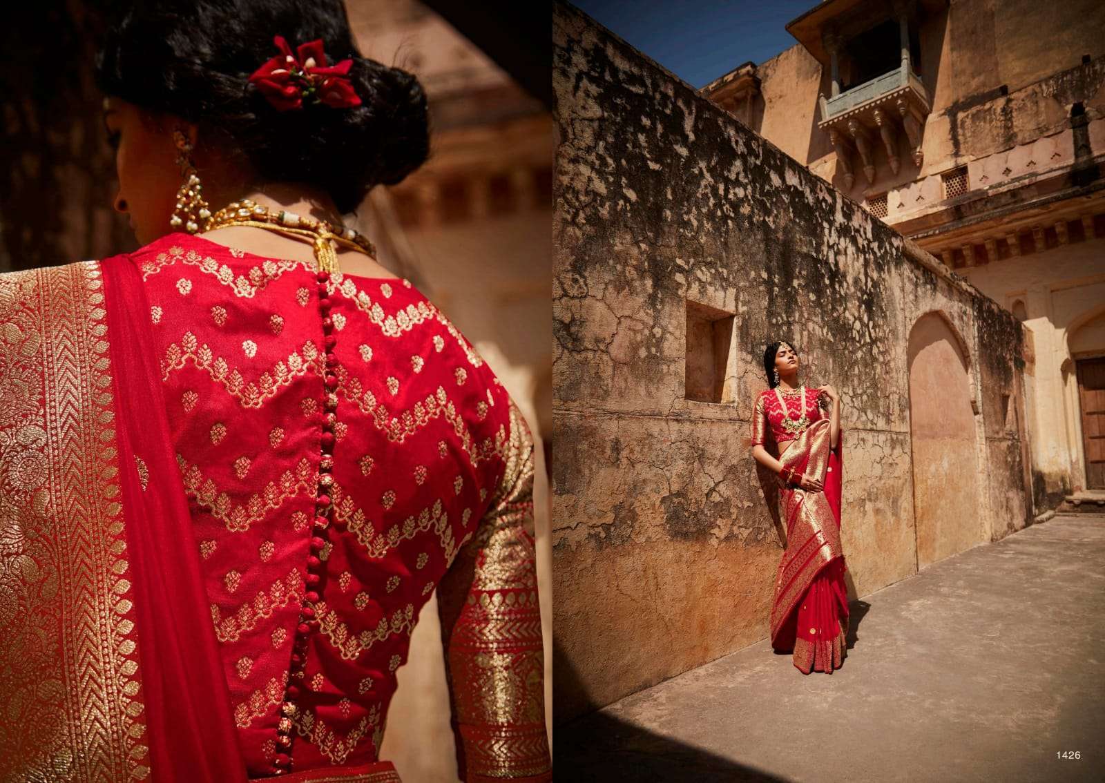 KIMORA PRESENTS SUNHERI VOL-17 HEAVY DESIGNER INDIAN CULTURE WEAR SAREES CATALOG WHOLESALER