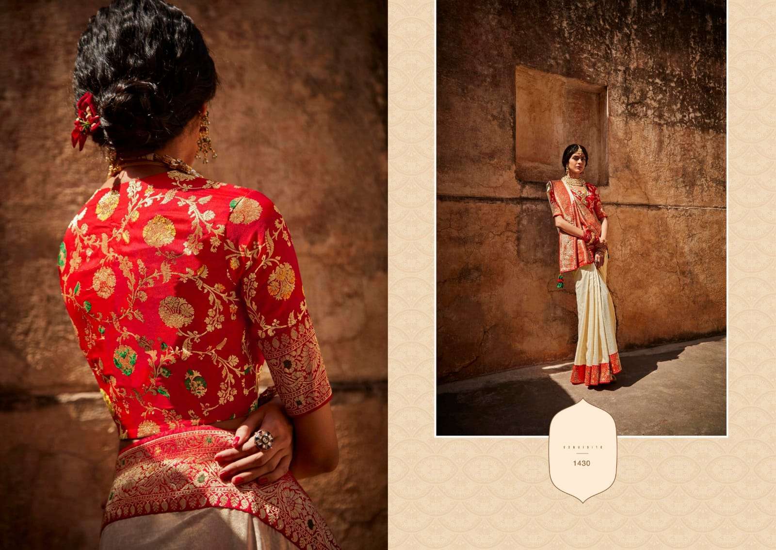 KIMORA PRESENTS SUNHERI VOL-17 HEAVY DESIGNER INDIAN CULTURE WEAR SAREES CATALOG WHOLESALER