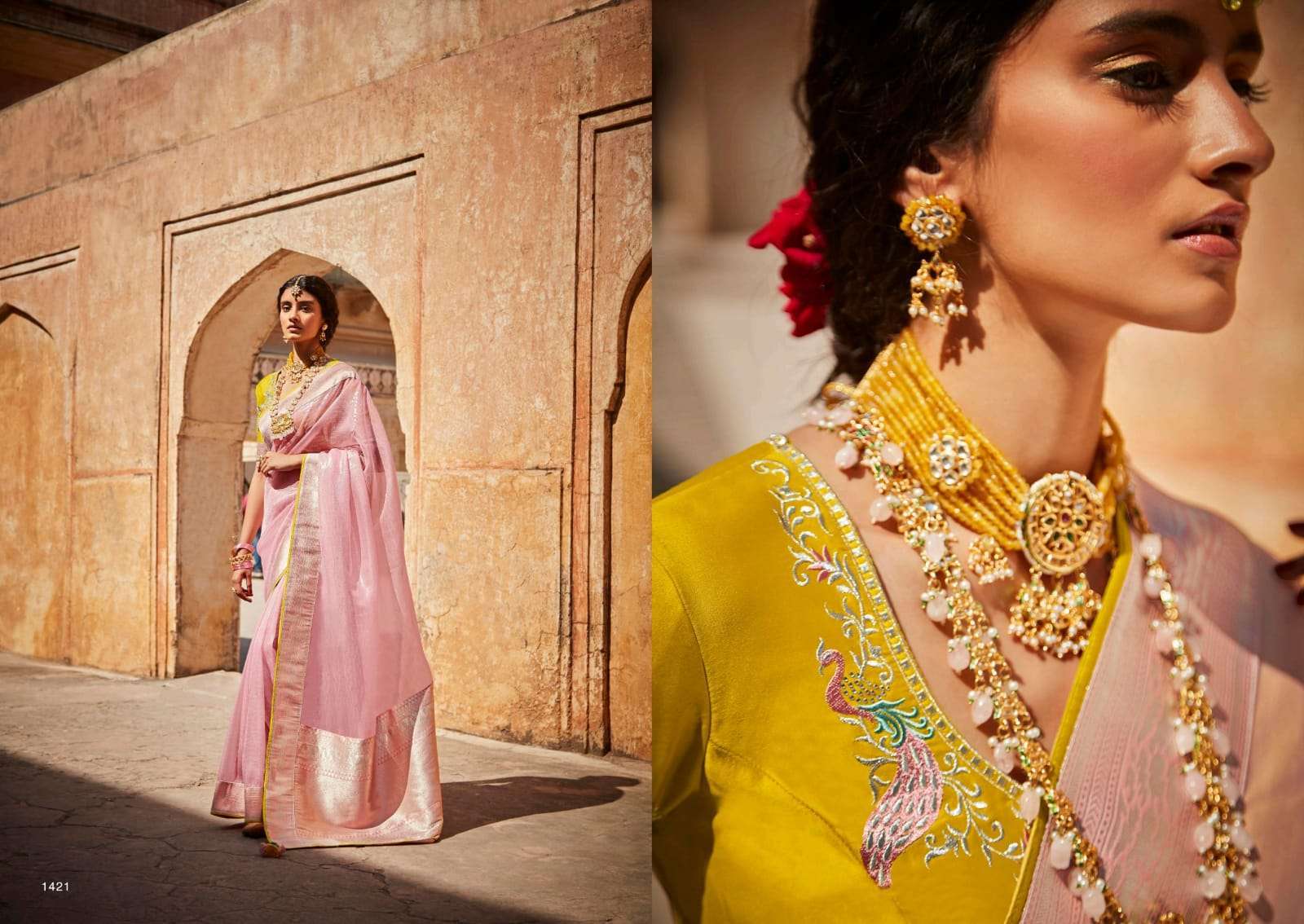 KIMORA PRESENTS SUNHERI VOL-17 HEAVY DESIGNER INDIAN CULTURE WEAR SAREES CATALOG WHOLESALER