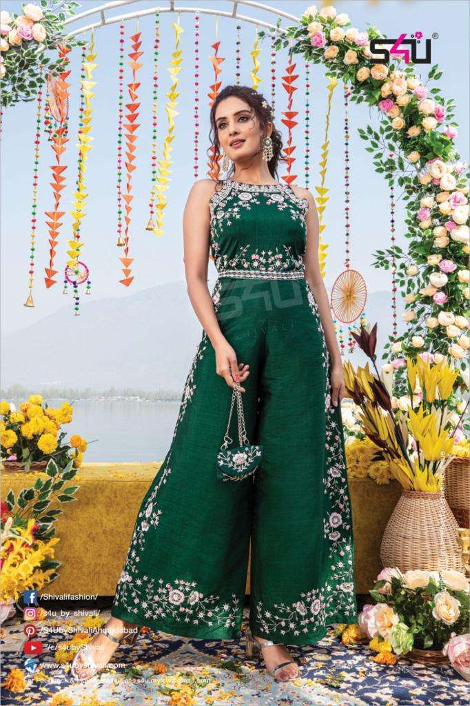 S4U PRESENT HALDI FOR THE WEDDING SAGA EXCLUSIVE READYMADE SUITS CATALOG WHOLESALER