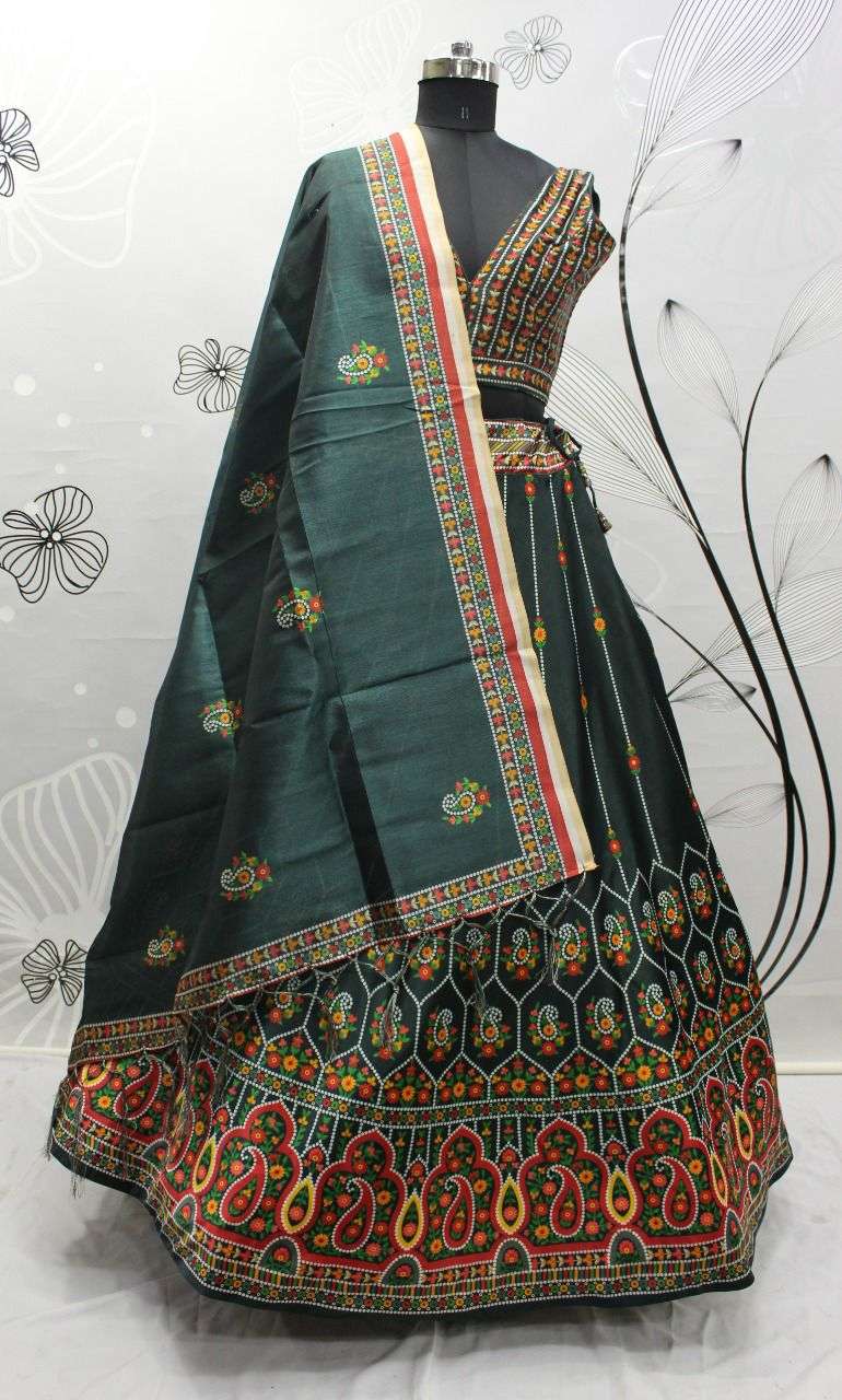 KHUSHBOO PRESENTS FLORAL VOL-4 EXCLUSIVE DESIGNER READY TO SHIP LEHENGA CHOLI CATALOG WHOLESALER 