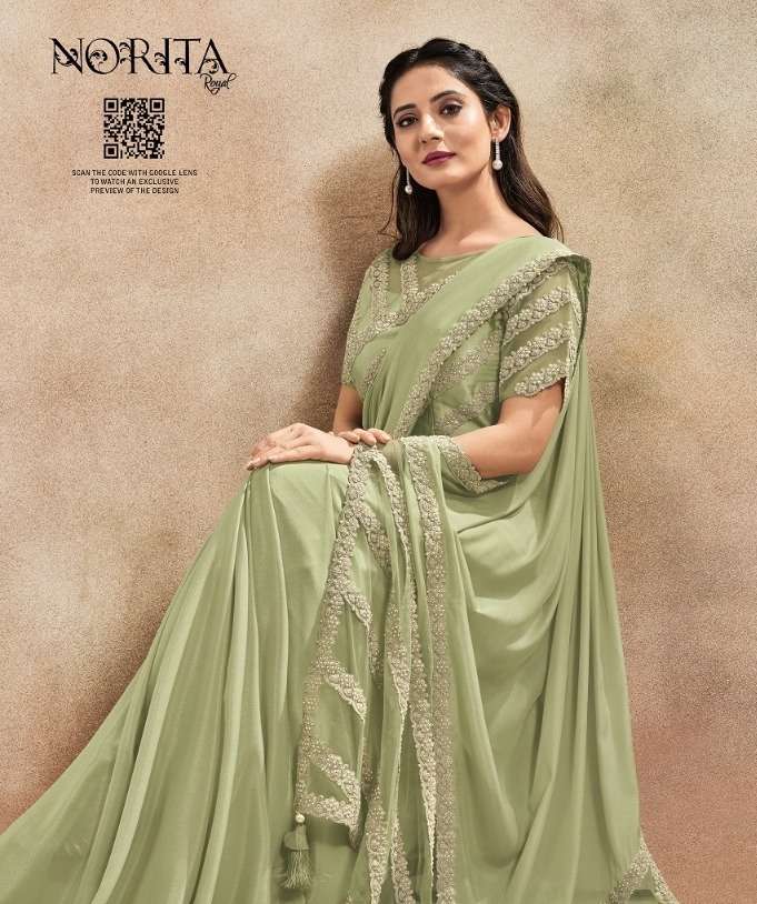 MAHOTSAV PRESENTS NORITA AMORIS 42003 TO 42020 SERIES DESIGNER FANCY SAREES CATALOG WHOLESALER 