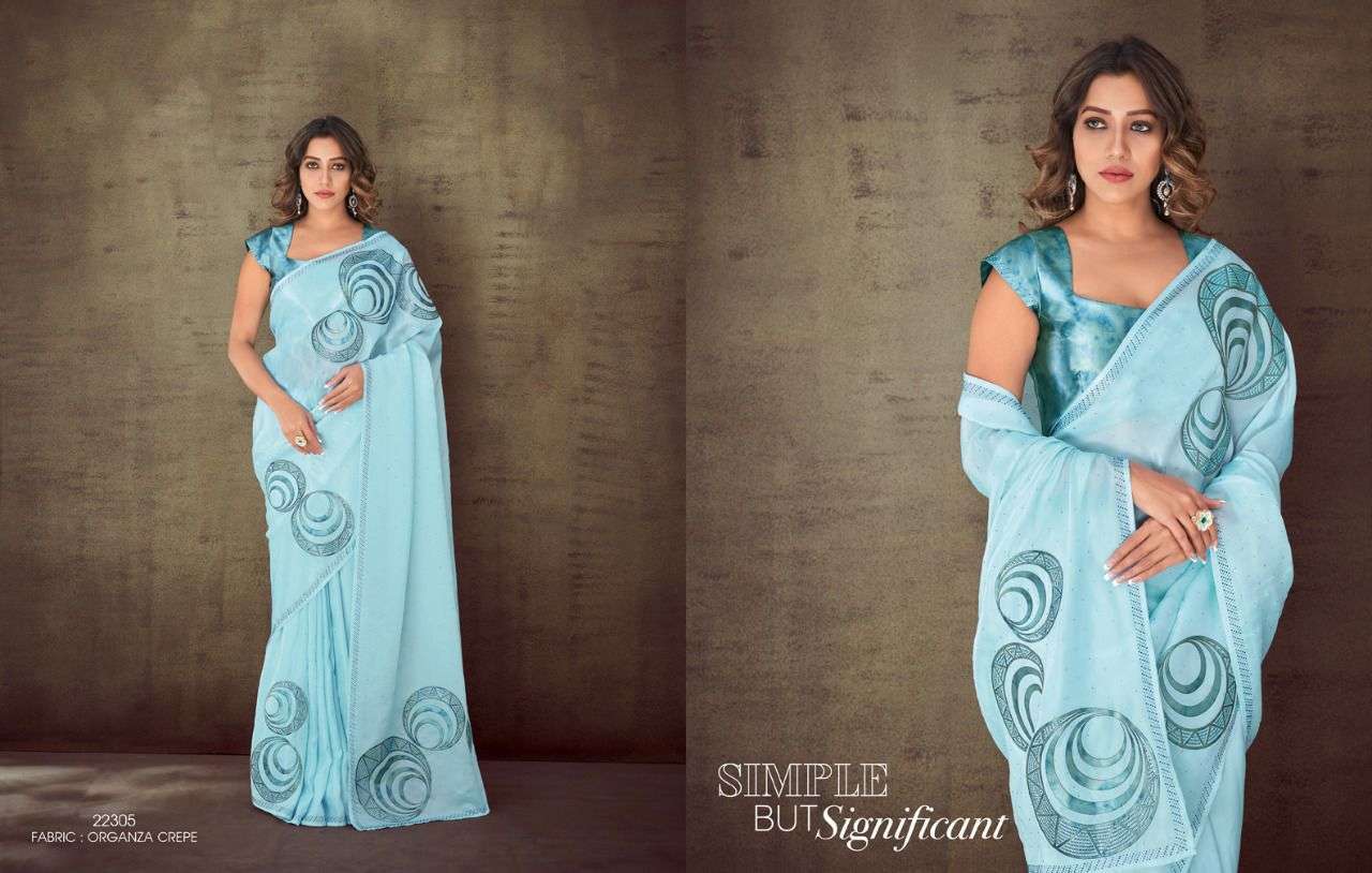Mahotsav Moh Manthan 22300 Series Designer Festive Wear Collection Sarees catalog Exporter