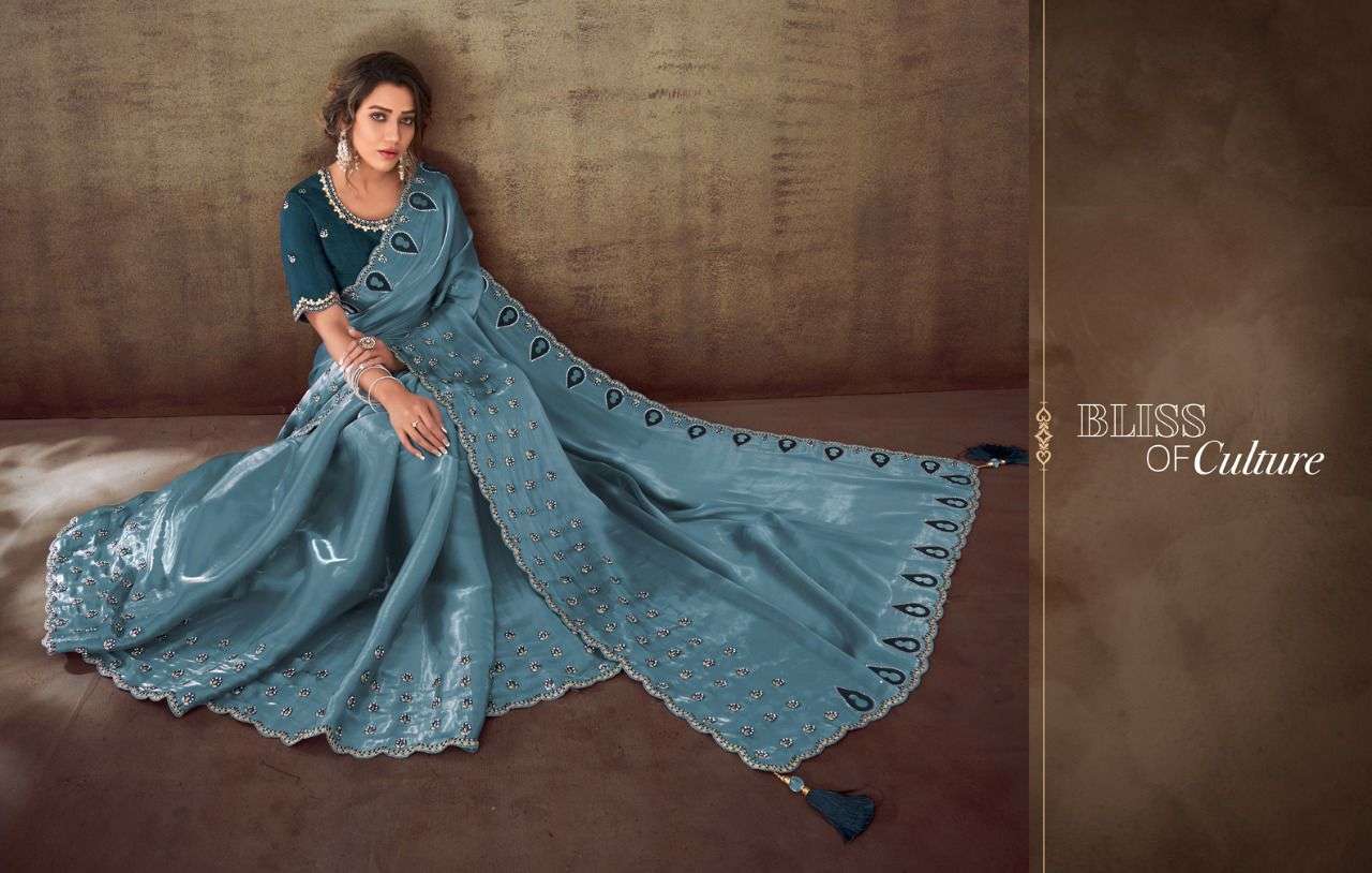 Wedding Designer Saree Mahotsav Mohmanthan Kimaya 23608 Series