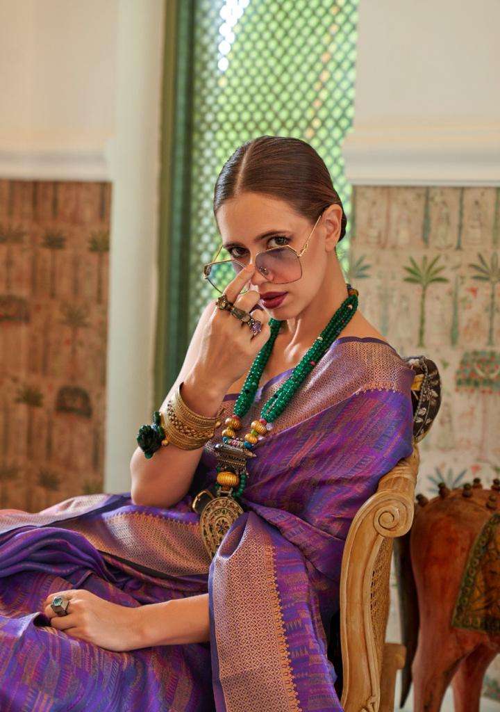 RAJTEX PRESENTS KALKI KOECHLIN - ORGANZA HANDLOOM ORGANZA SILK SAREES CATALOG WHOLESALER 