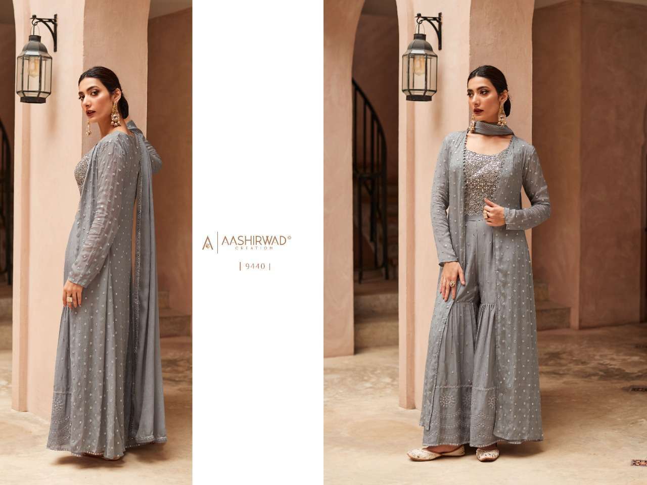 Aashirwad Presents Zara Georgette Partywear Designer Anarkali