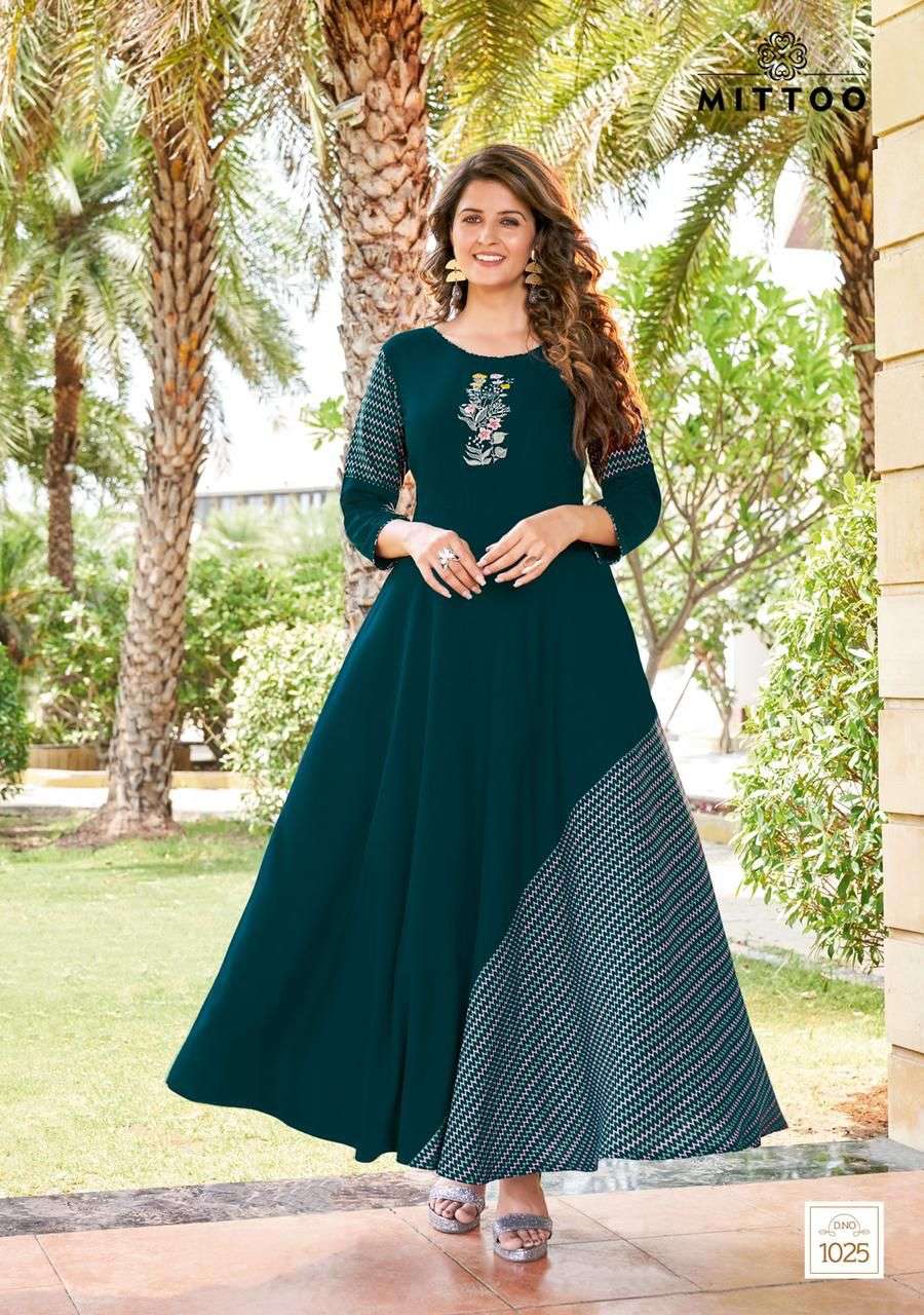 Shop mk123- Gown Style Kurti Online | Buy from Indian Store, USA