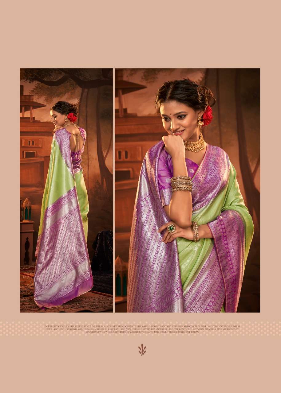 Buy NEW KANCHIPURAM SILK SAREE IN HOT GREY COLOR WITH AMAZING BUTTAS OF  SILVER ZARI at Rs. 799 online from Surati Fabric partywear sarees :  SF-LGB-7001 GREY