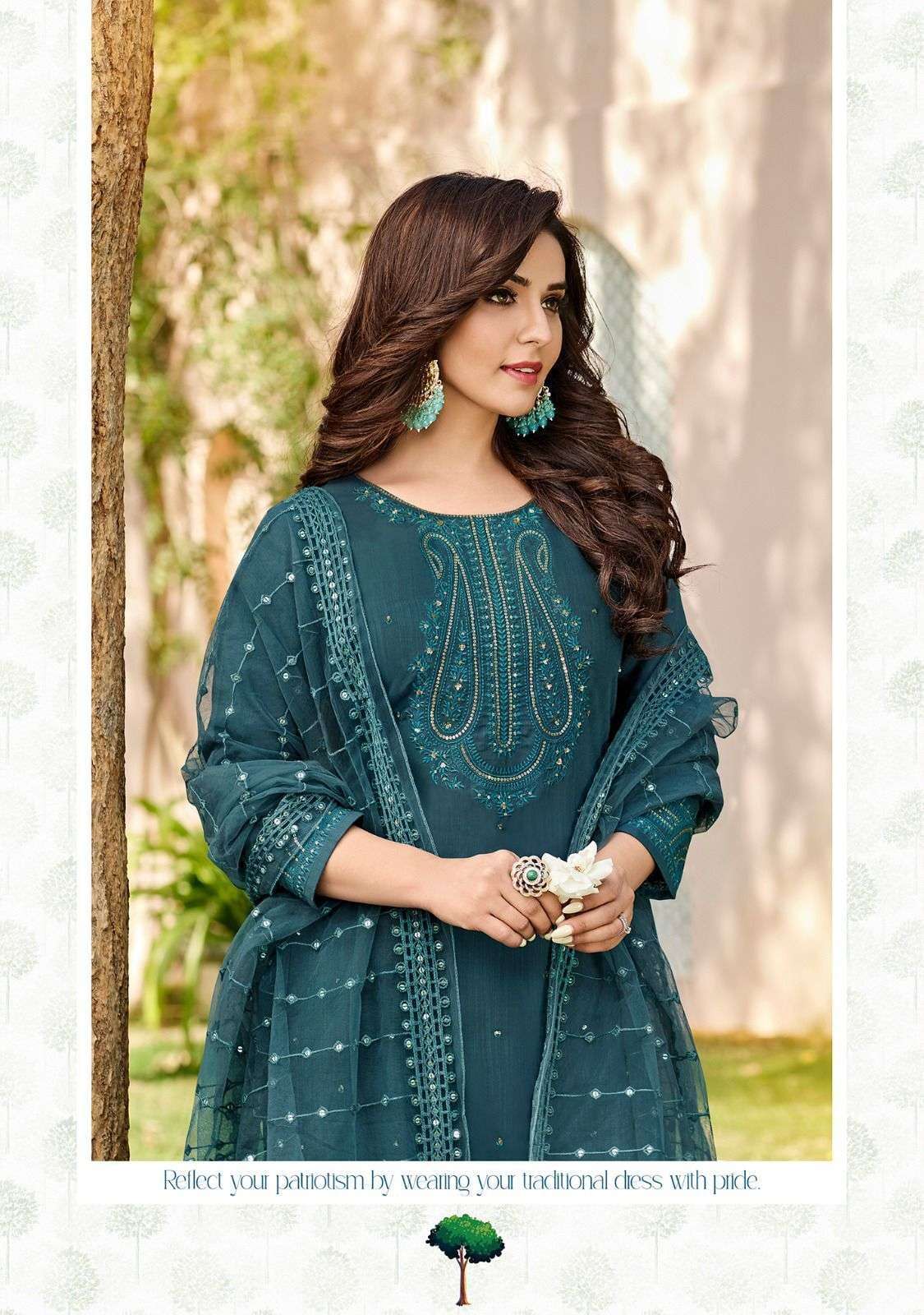 Ladies Flavour Presents Raashi vol-2 Fancy Viscose Kurti Pant Dupatta Set Catalog Wholeasaler and Exporter in Suart 