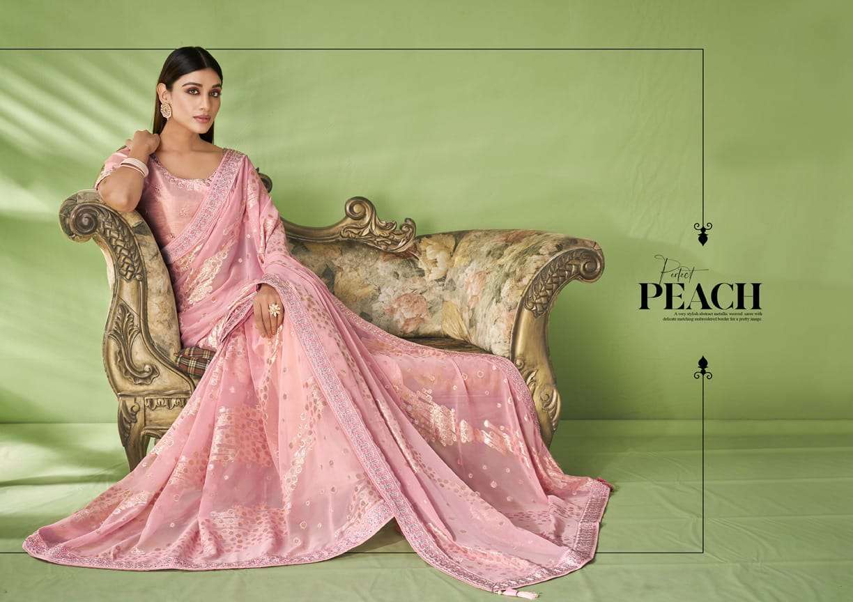 Mahotsav presents Norita 42800 ishya georgette designer sarees catalog wholesaler 