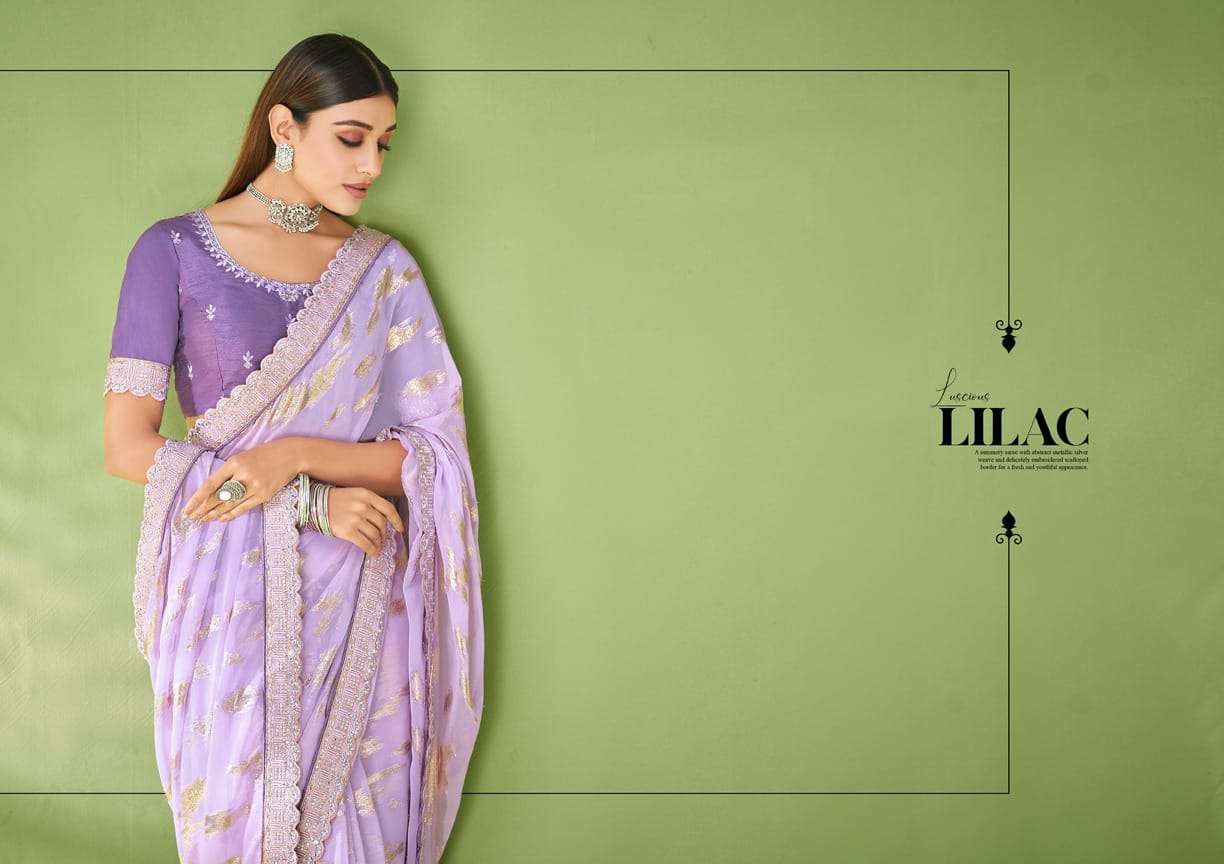 Mahotsav presents Norita 42800 ishya georgette designer sarees catalog wholesaler 