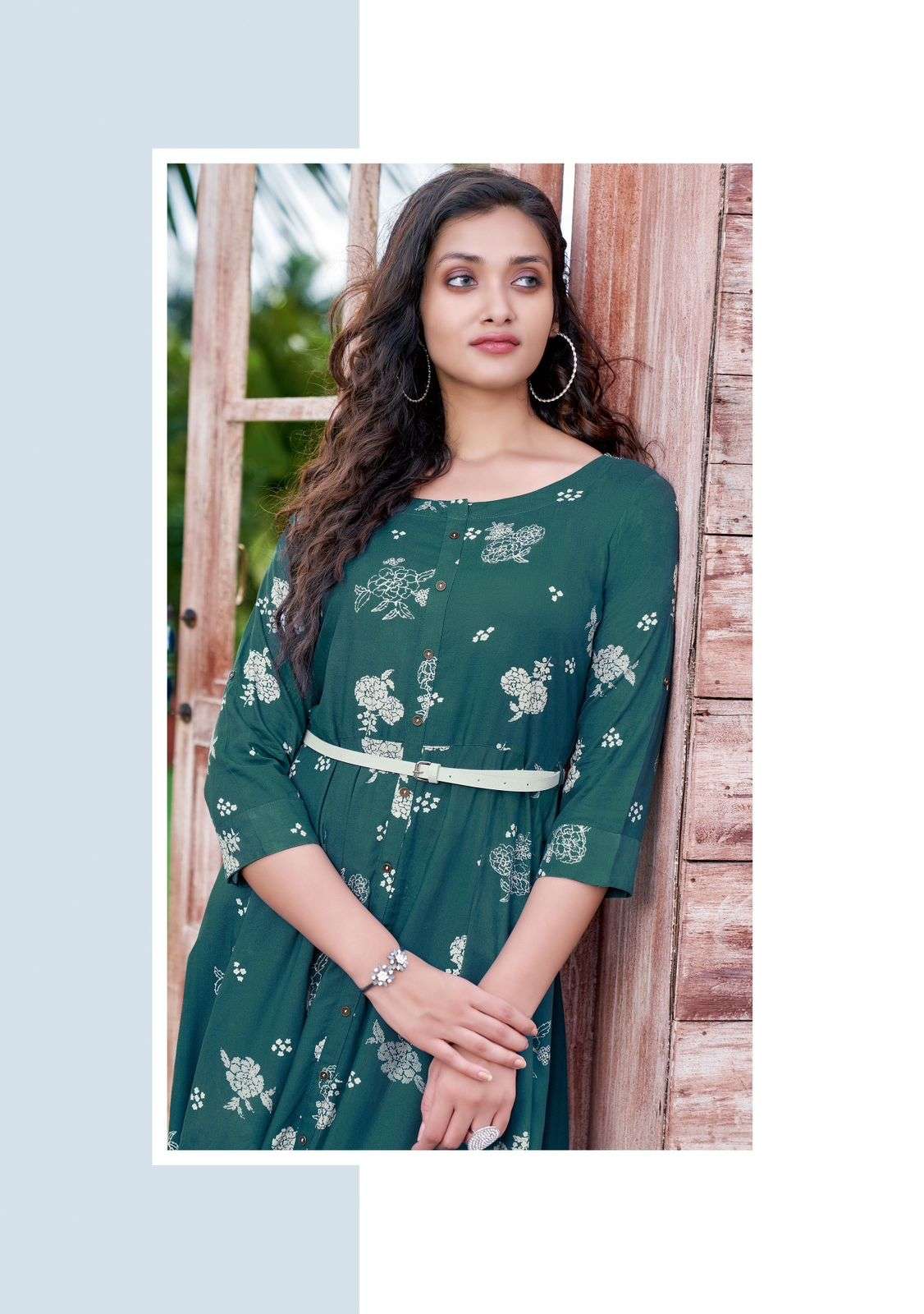 MITTOO PRESENTS BELT VOL-12 DESIGNER RAYON PRINT SUMMER WEAR SPECIAL KURTIS CATALOG WHOLESALER AND EXPORTERS IN SURAT