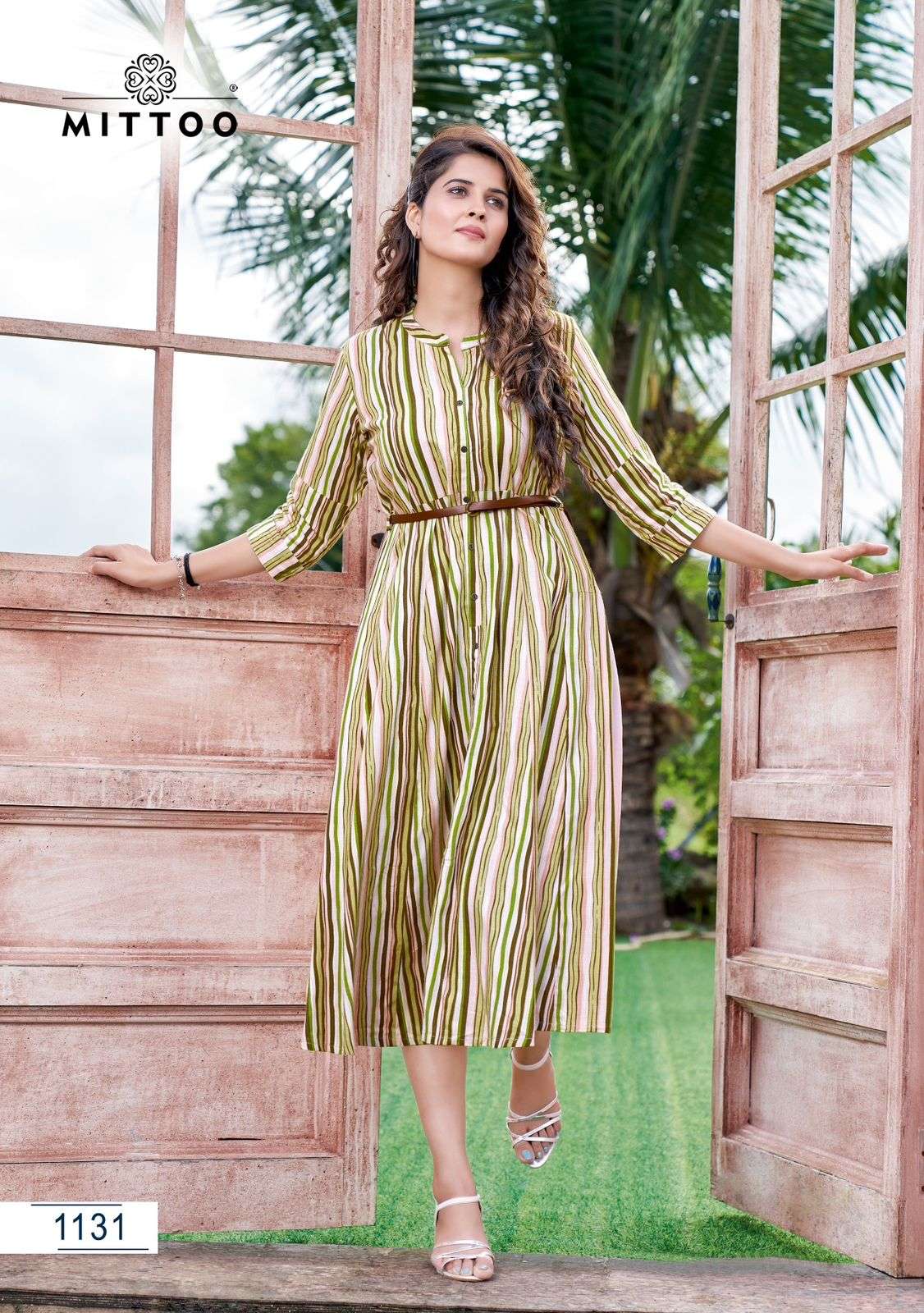 MITTOO PRESENTS BELT VOL-12 DESIGNER RAYON PRINT SUMMER WEAR SPECIAL KURTIS CATALOG WHOLESALER AND EXPORTERS IN SURAT