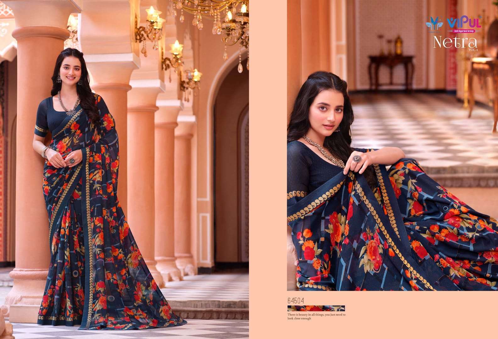 Pretty good quality branded sarees