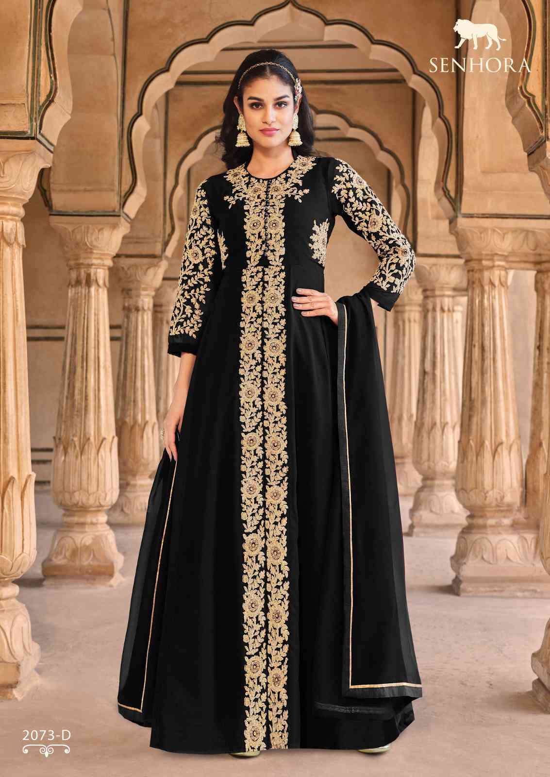 Gown Style Suit at Rs 1800/piece | Umarwada | Surat | ID: 14170908230